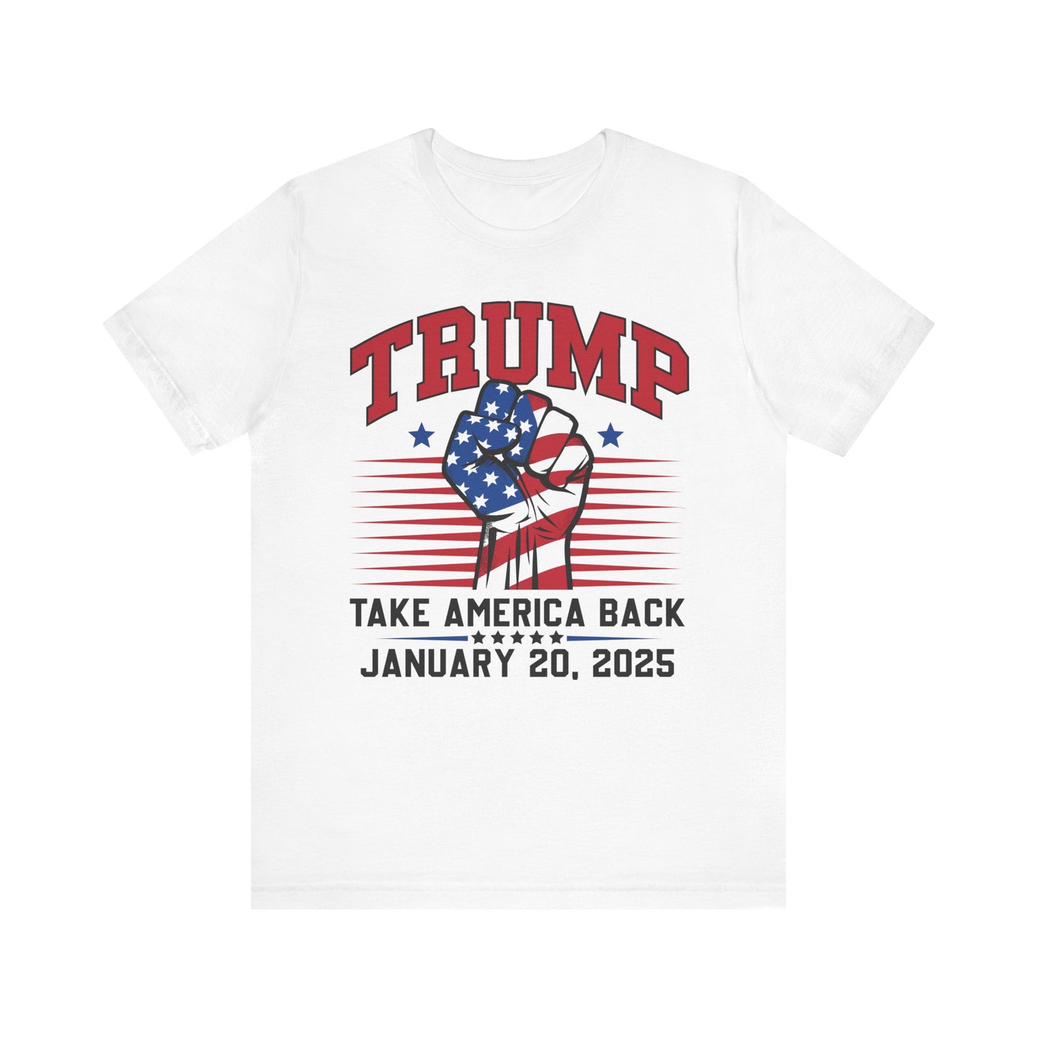 TRUMP TAKE AMERICA BACK JANUARY 20 2025 COMMEMORATIVE INAUGURATION Unisex Jersey Short Sleeve Tee