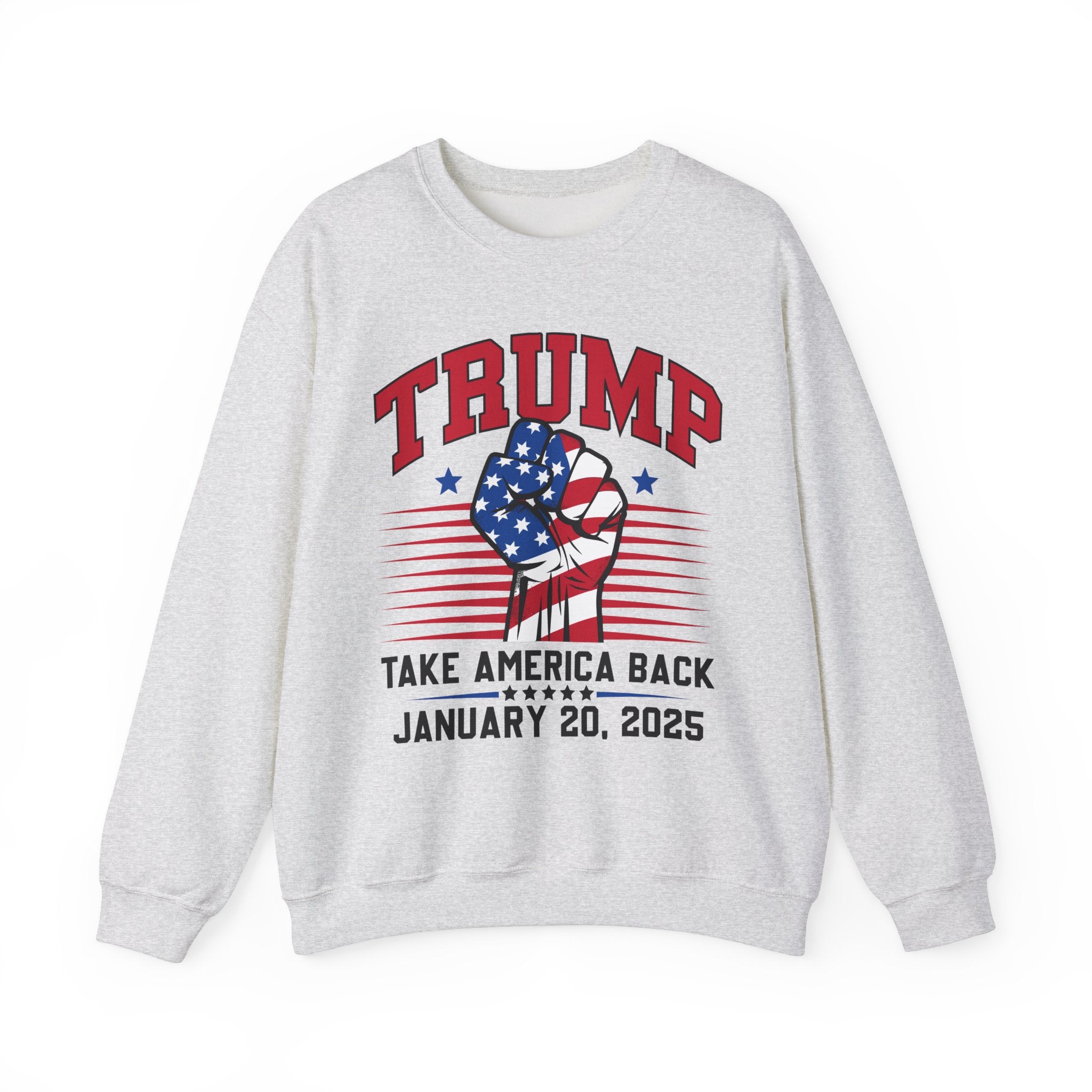 TRUMP TAKE AMERICA BACK JANUARY 2025 INAUGURATION Unisex Heavy Blend™ Crewneck Sweatshirt