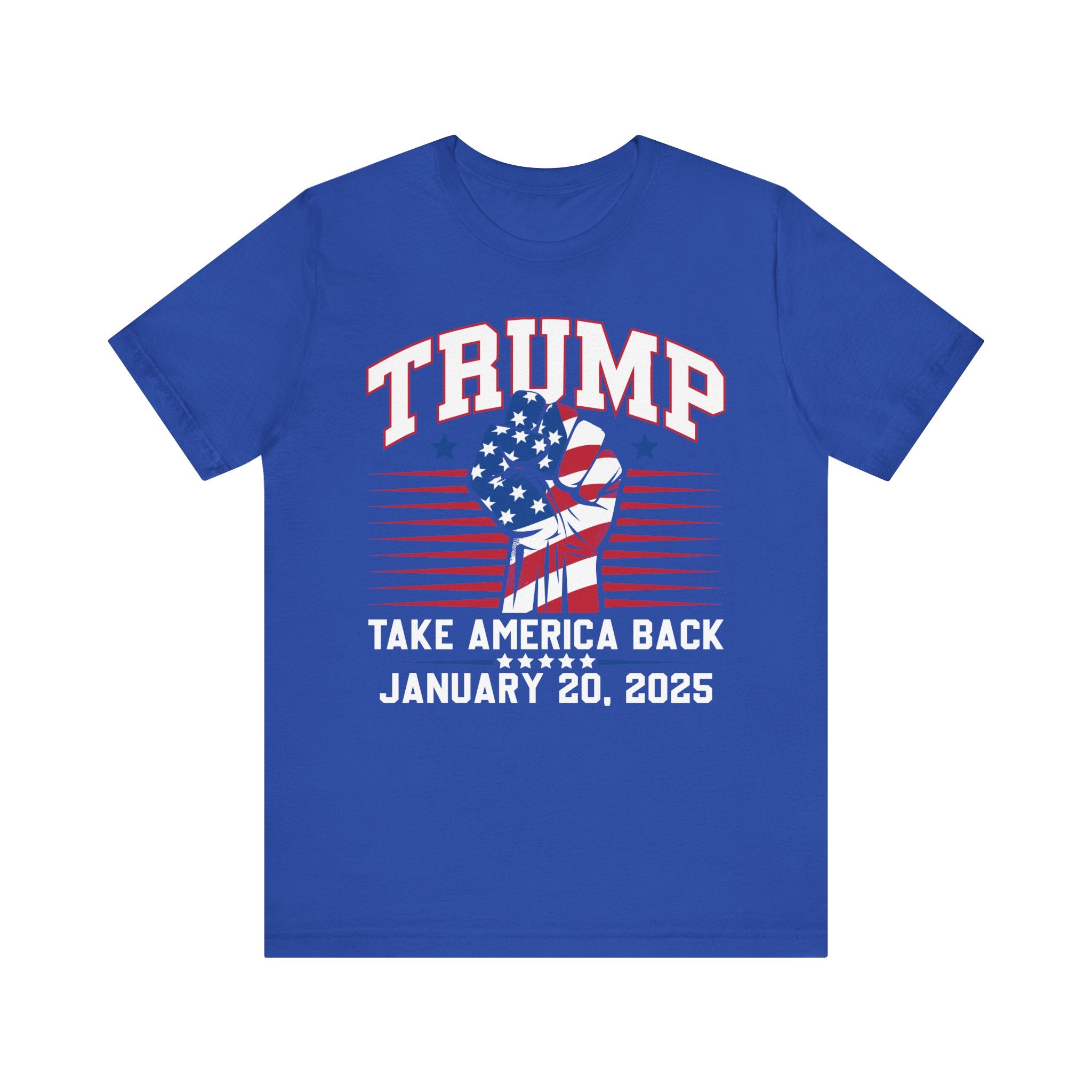 TRUMP TAKE AMERICA BACK JANUARY 20 2025 COMMEMORATIVE INAUGURATION Unisex Jersey Short Sleeve Tee