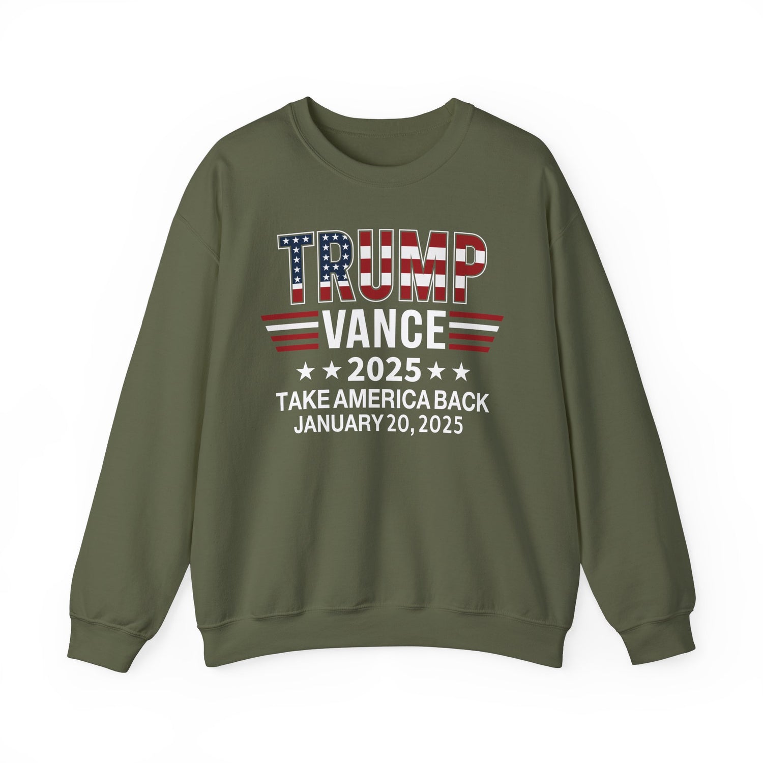 TRUMP VANCE TAKE AMERICA BACK JANUARY 2025 INAUGURATION Unisex Heavy Blend™ Crewneck Sweatshirt