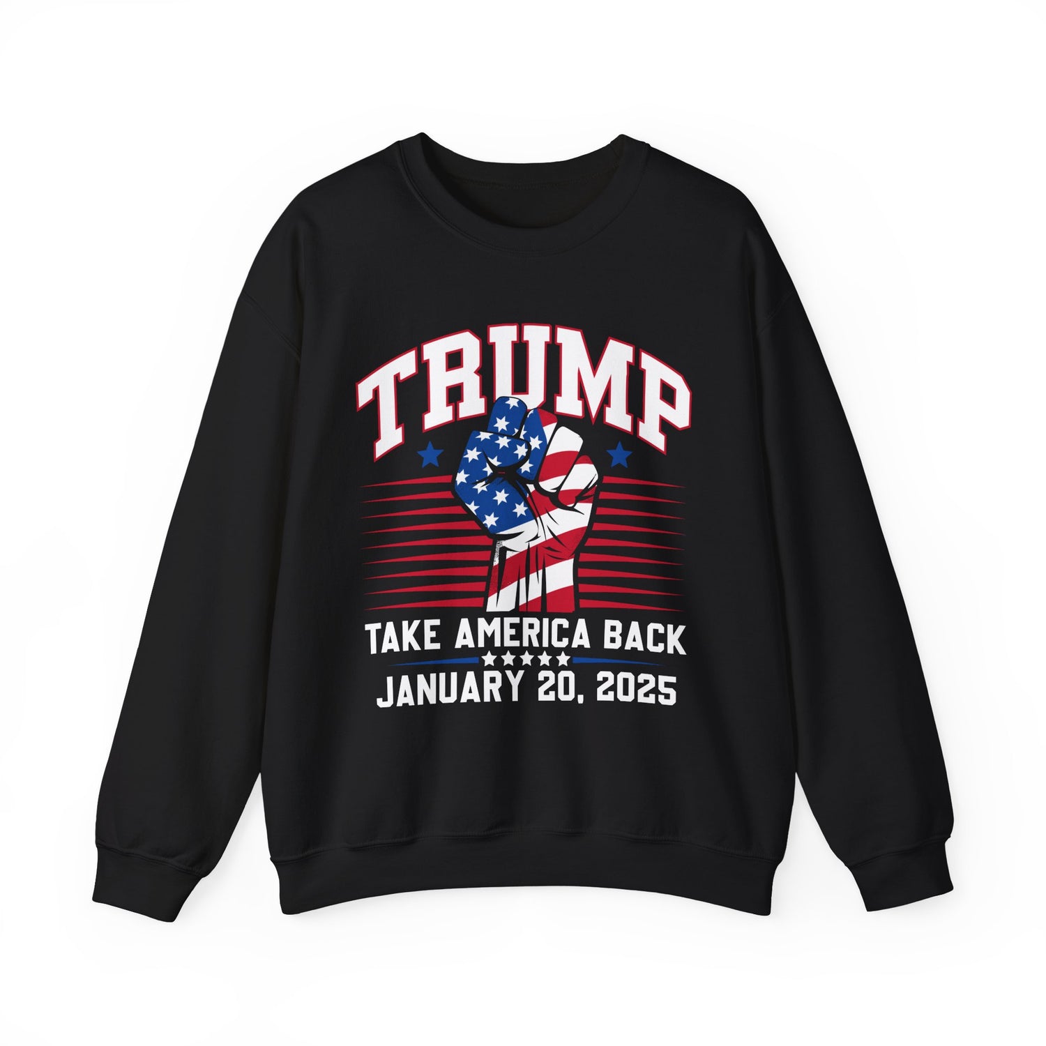 TRUMP TAKE AMERICA BACK JANUARY 2025 INAUGURATION Unisex Heavy Blend™ Crewneck Sweatshirt