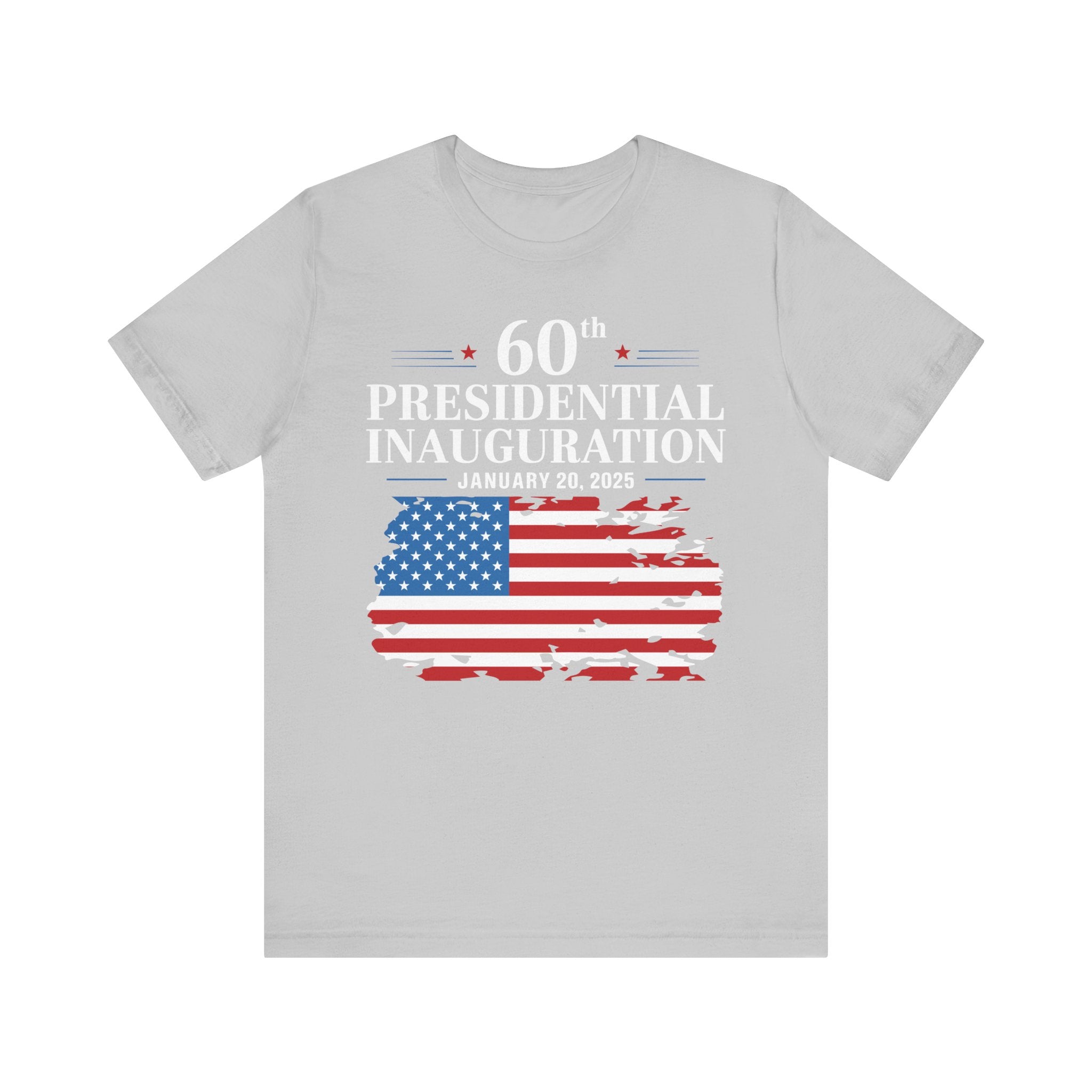 TRUMP VANCE 60TH PRESIDENTIAL INAUGURATION COMMEMORATIVE Unisex Jersey Short Sleeve Tee