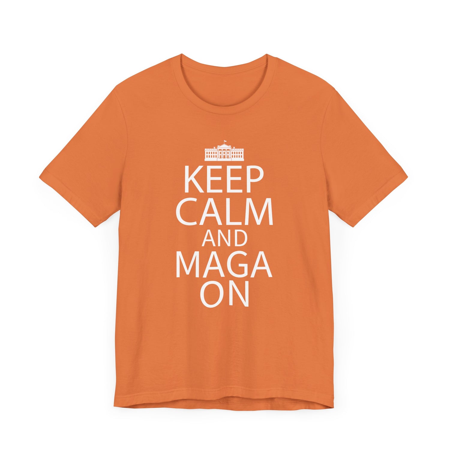 KEEP CALM MAGA ON Unisex Jersey Short Sleeve Tee
