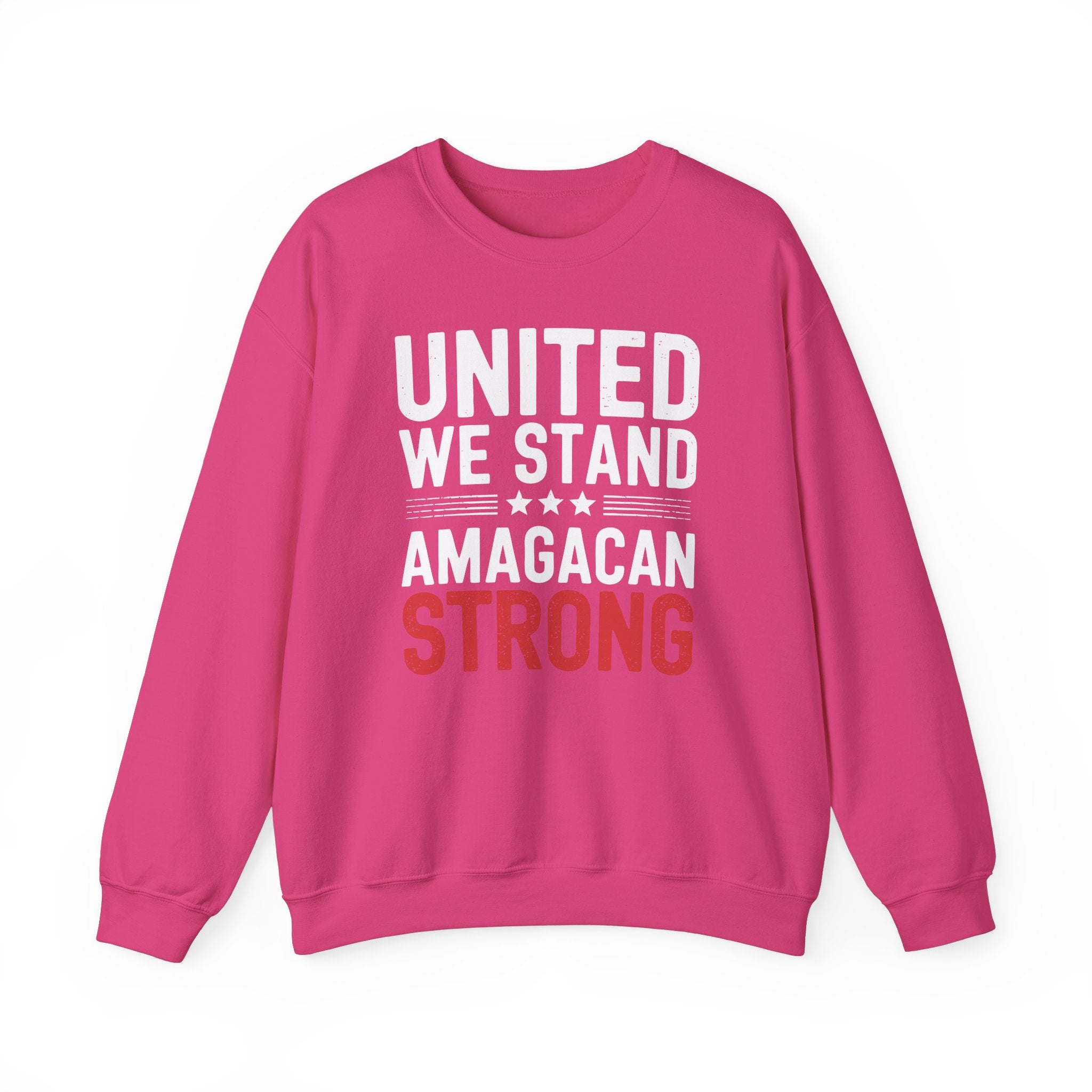 UNITED WE STAND AMAGACAN STRONG Unisex Heavy Blend™ Crewneck Sweatshirt