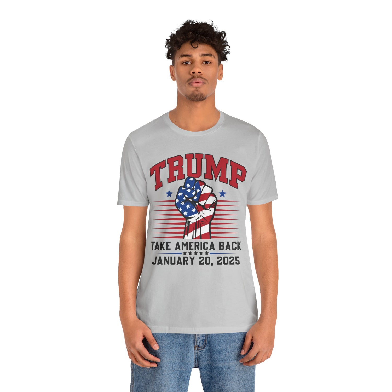 TRUMP TAKE AMERICA BACK JANUARY 20 2025 COMMEMORATIVE INAUGURATION Unisex Jersey Short Sleeve Tee