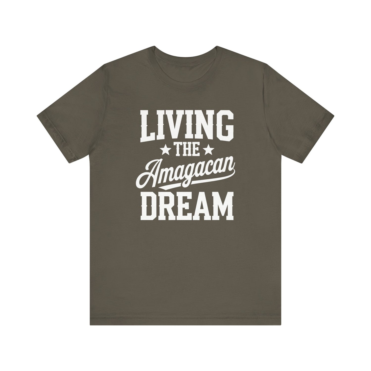 LIVING THE AMAGACAN DREAM MEN&