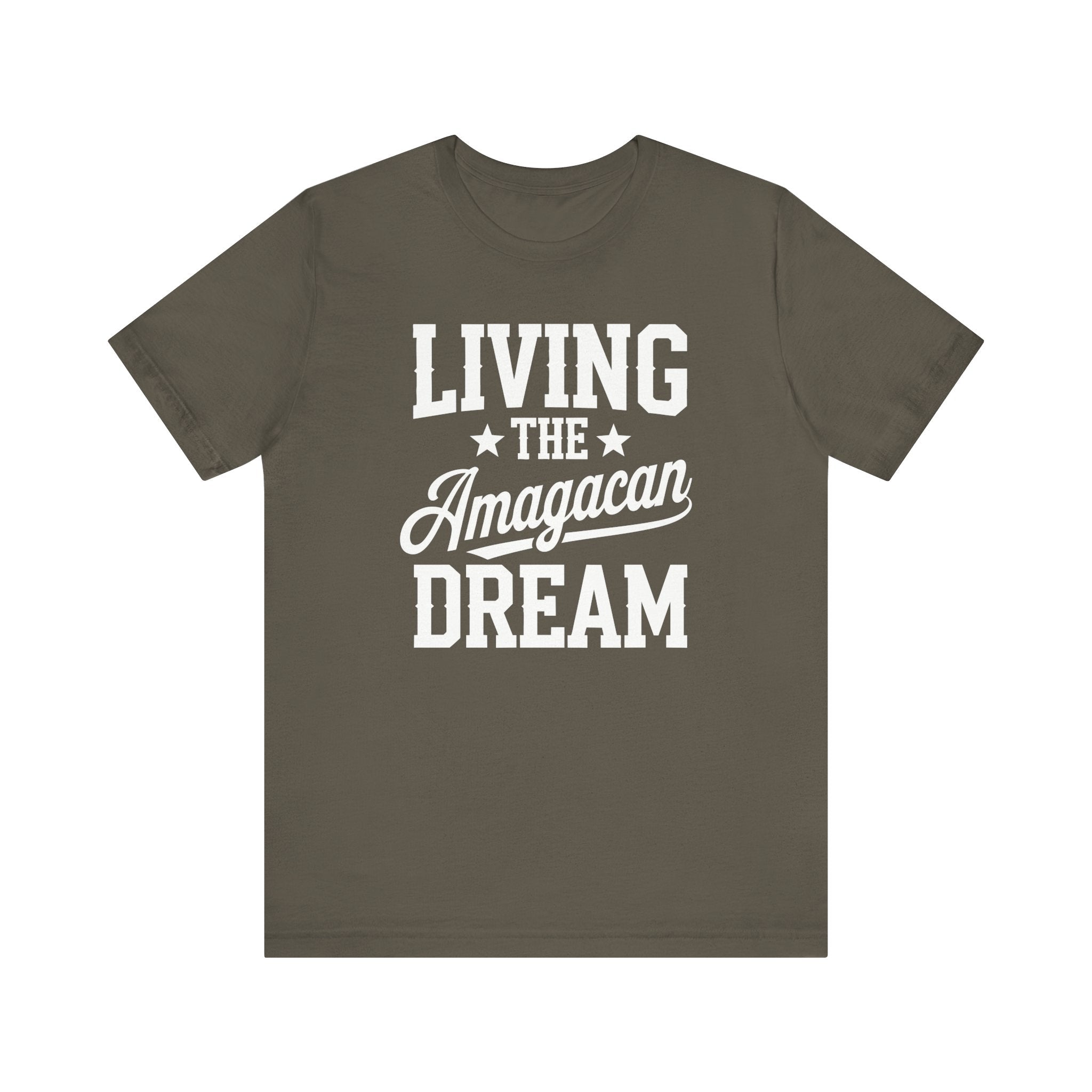 LIVING THE AMAGACAN DREAM MEN&