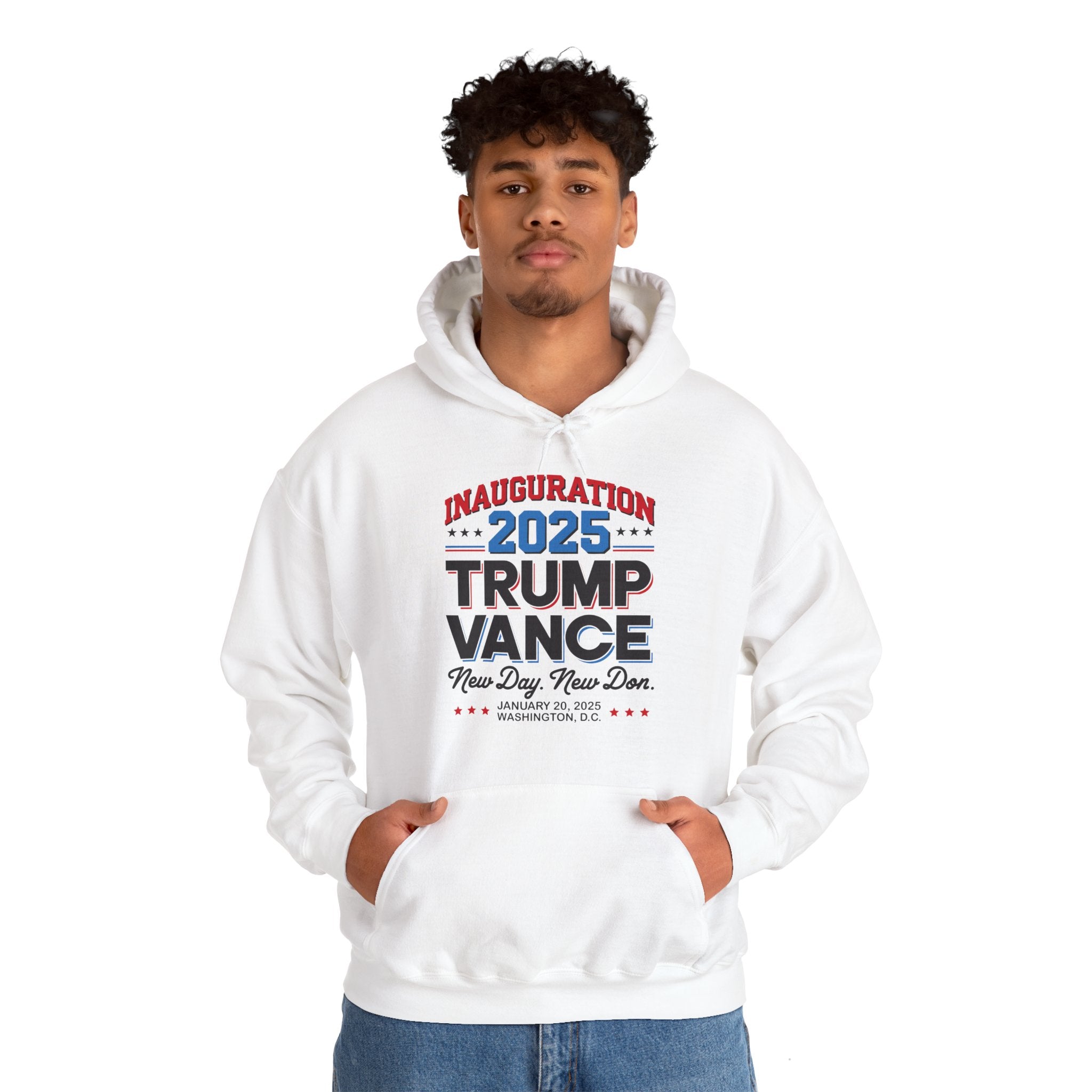 INAUGURATION 2025 TRUMP VANCE NEW DAY-NEW DON Unisex Heavy Blend™ Hooded Sweatshirt