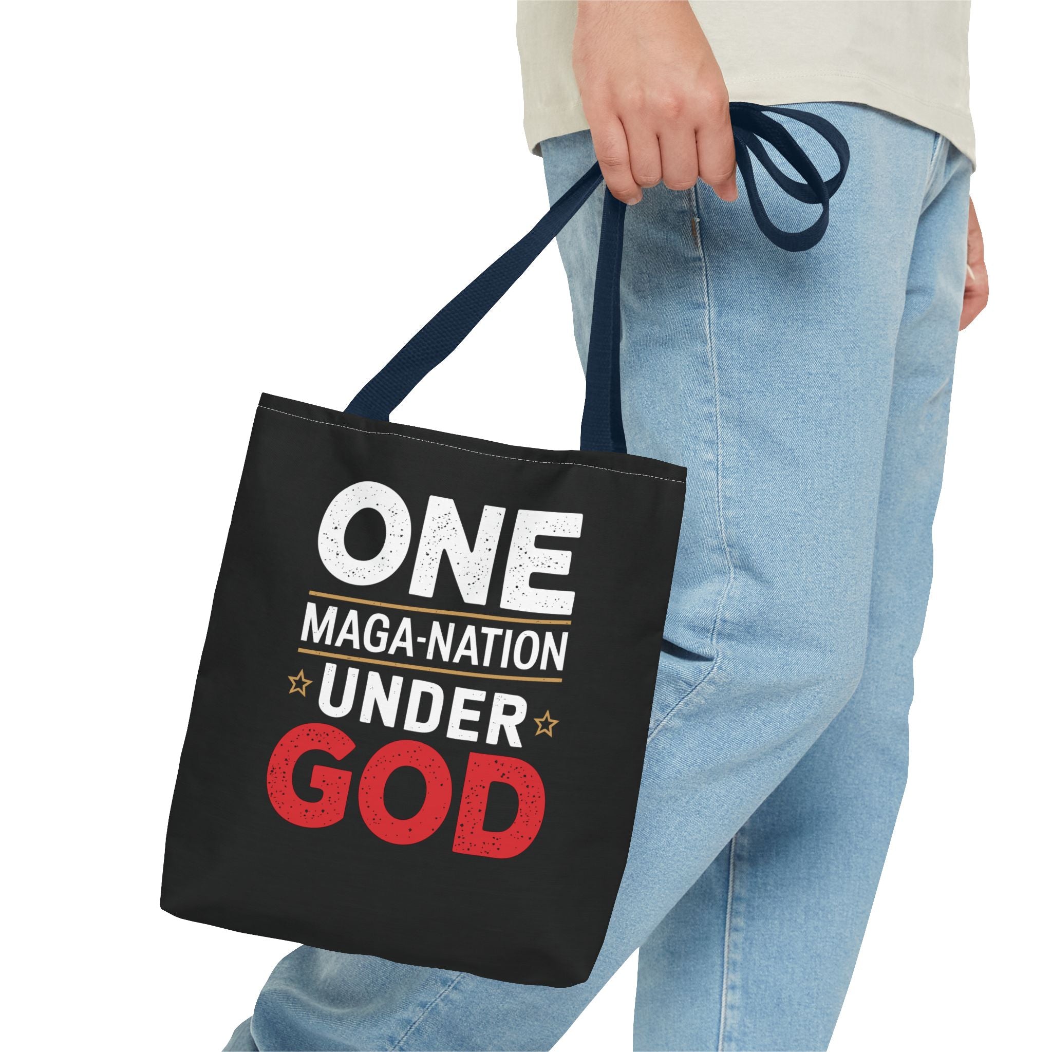 ONE-MAGA NATION UNDER GOD Tote Bag (AOP)