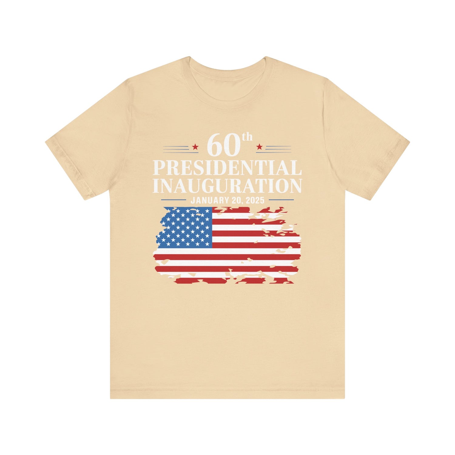 TRUMP VANCE 60TH PRESIDENTIAL INAUGURATION COMMEMORATIVE Unisex Jersey Short Sleeve Tee