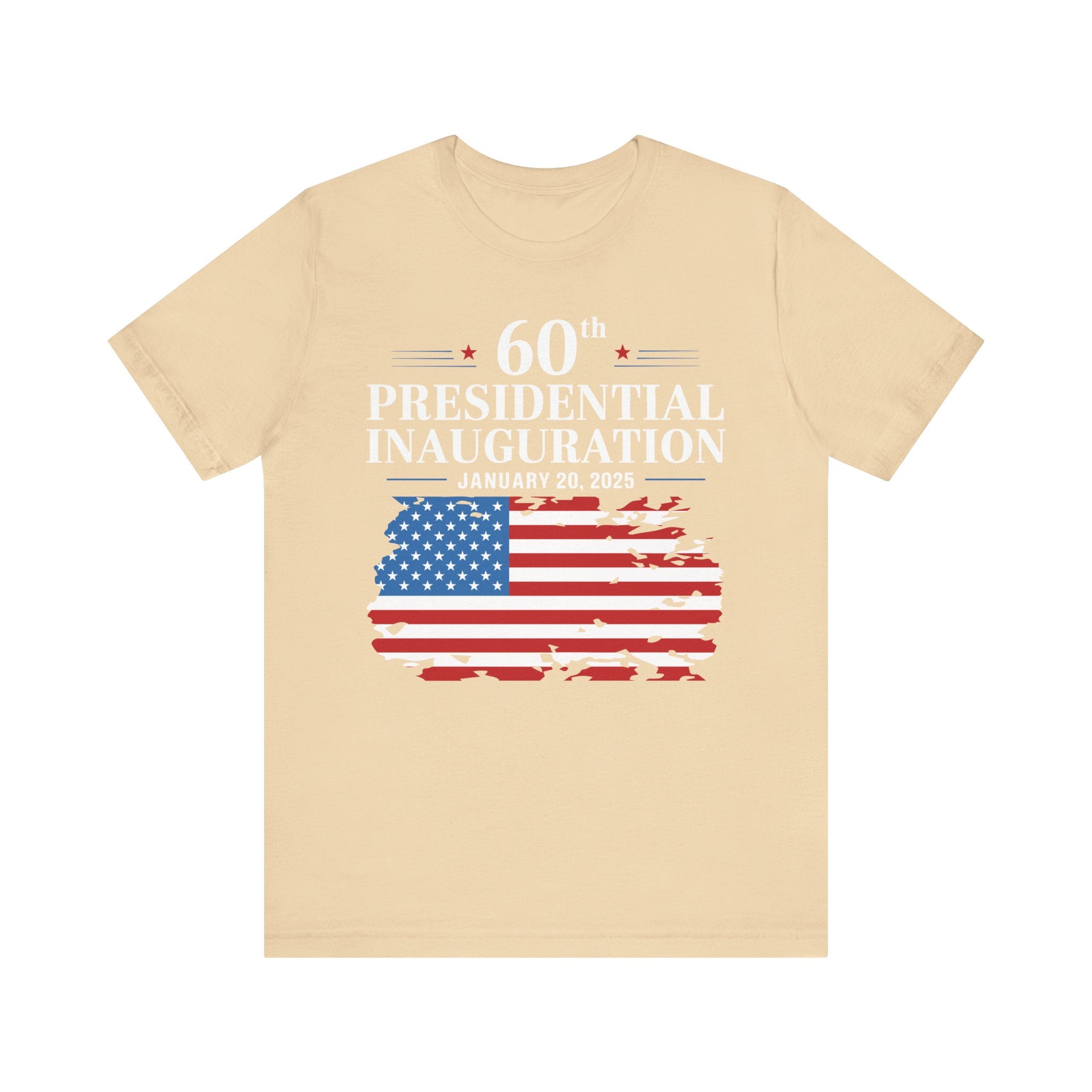 TRUMP VANCE 60TH PRESIDENTIAL INAUGURATION COMMEMORATIVE Unisex Jersey Short Sleeve Tee