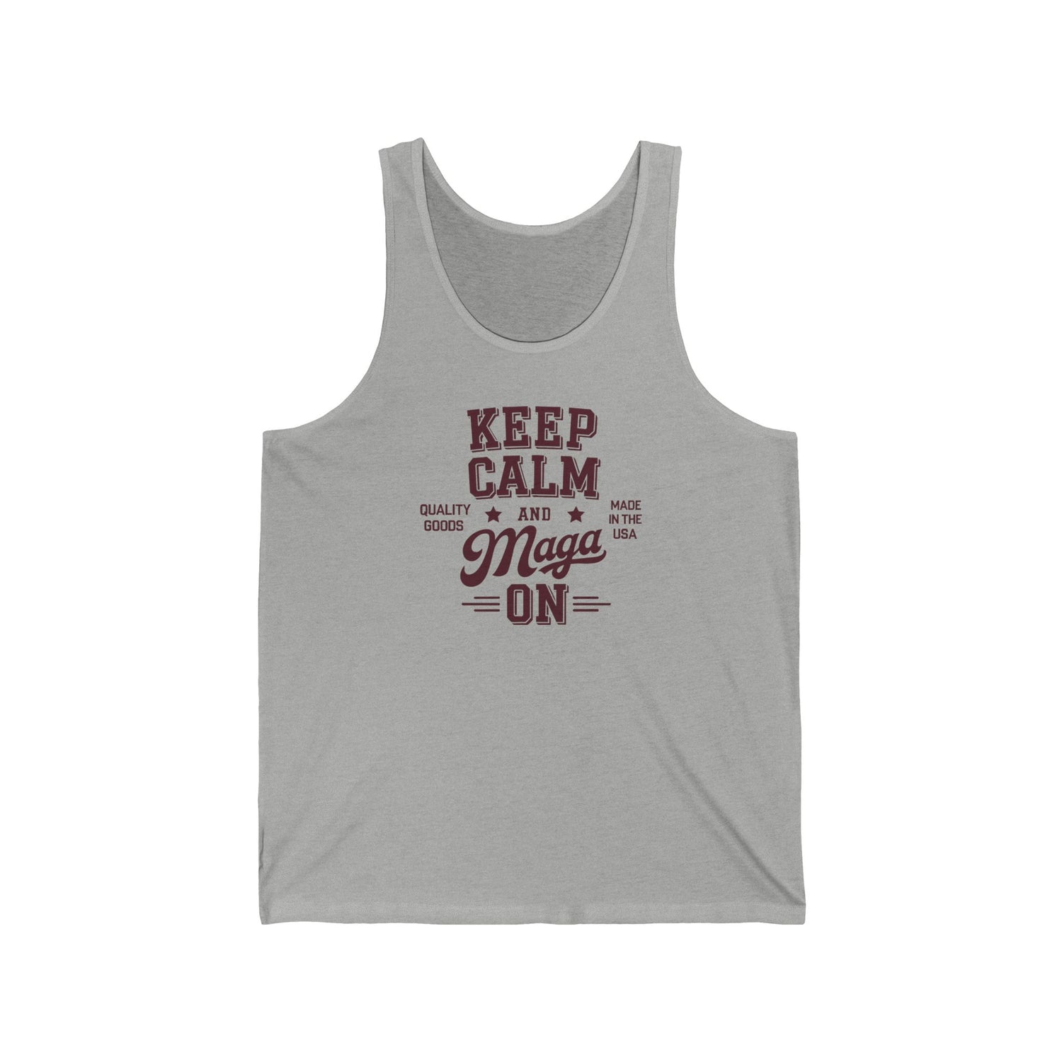 KEEP CALM AND MAGA ON MEN&