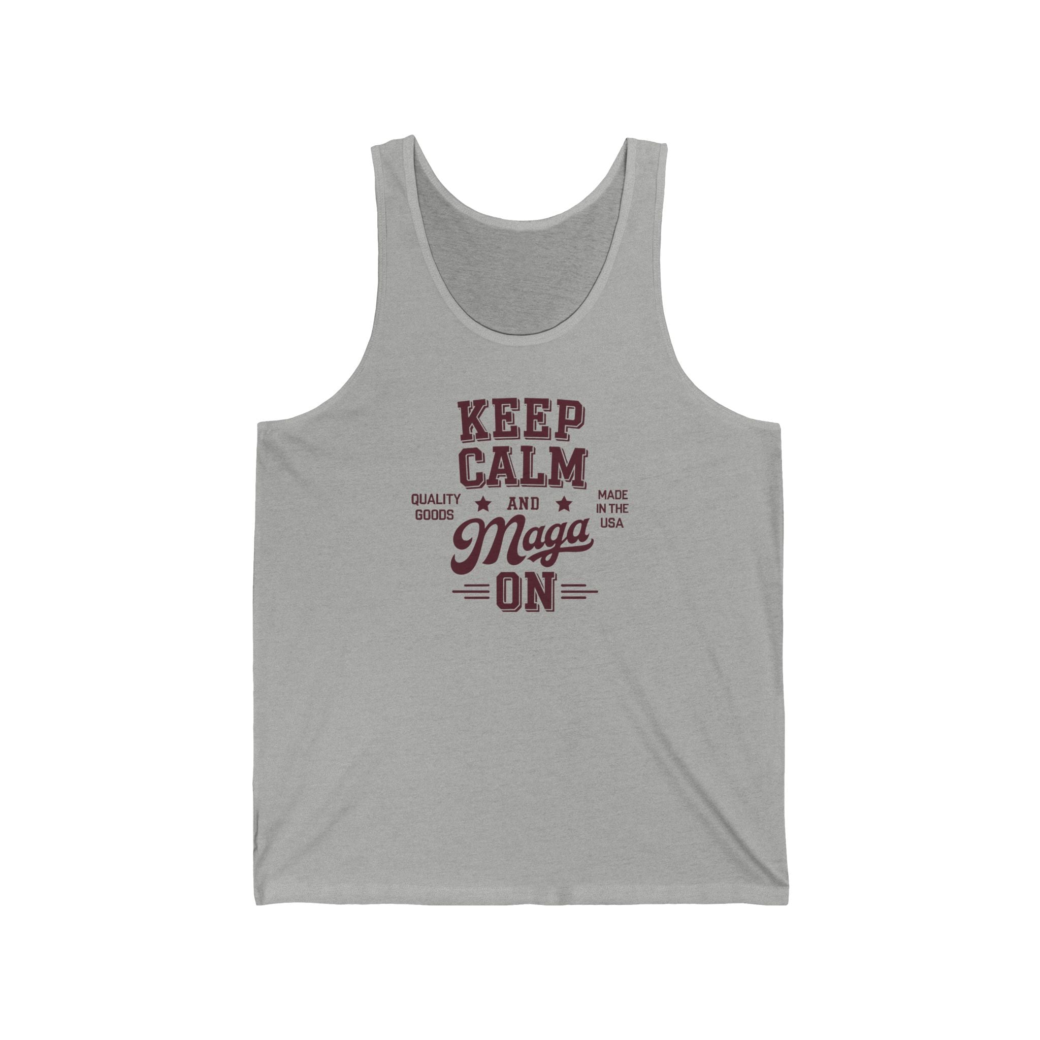 KEEP CALM AND MAGA ON MEN&