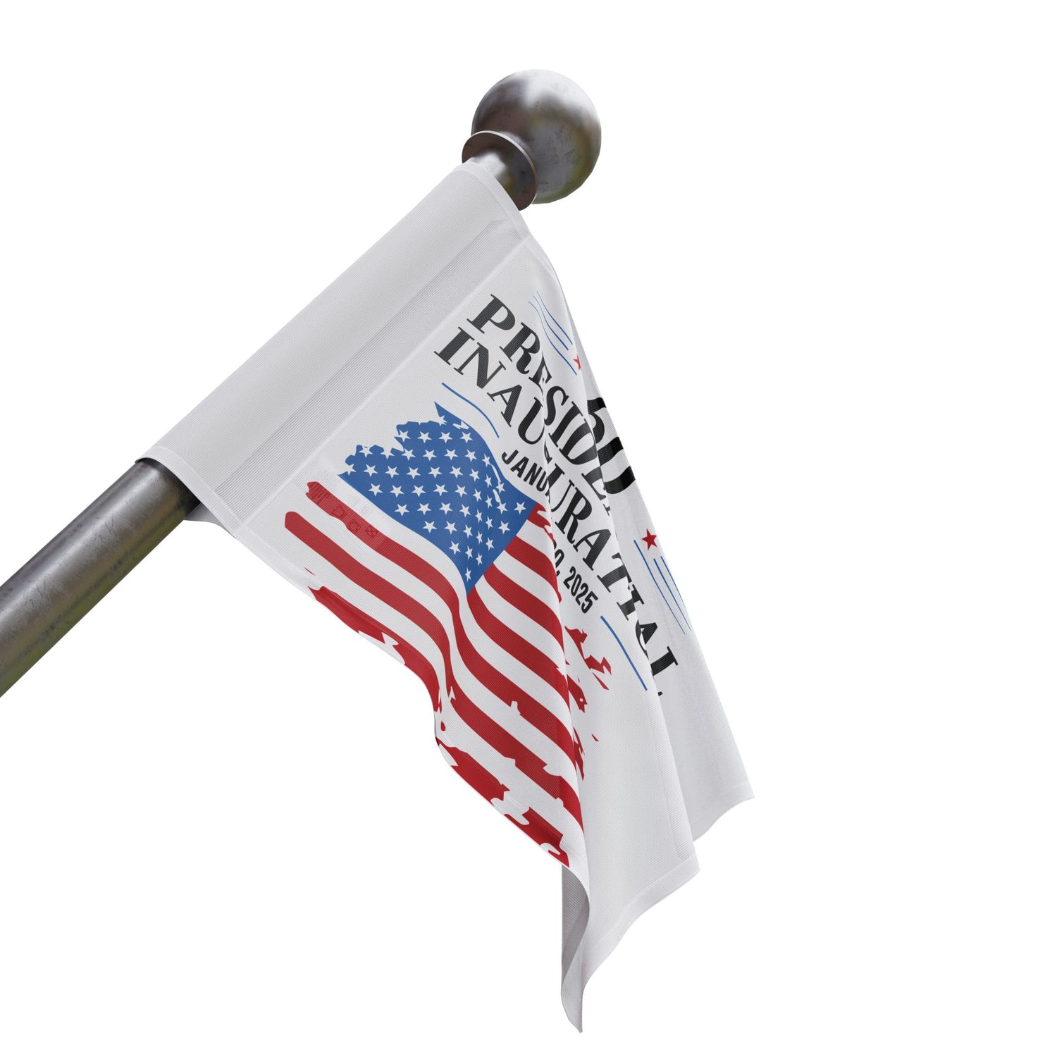 60th PRESIDENTIAL INAUGURATION FLAG JANUARY 20 2025