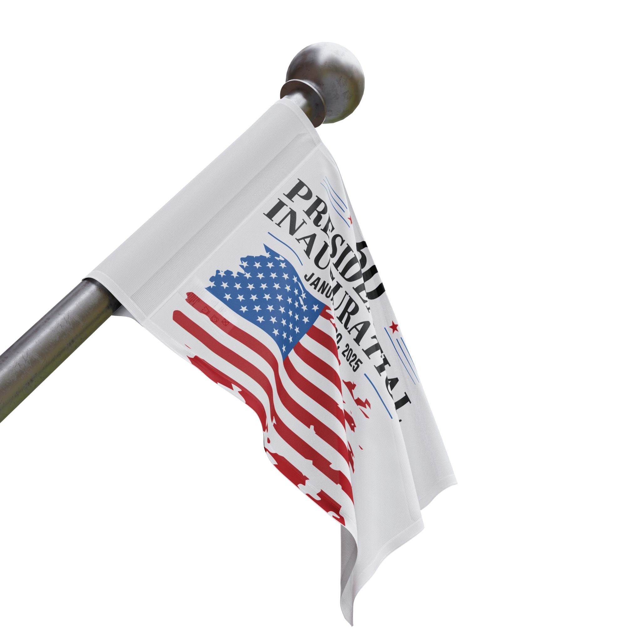 60th PRESIDENTIAL INAUGURATION FLAG JANUARY 20 2025
