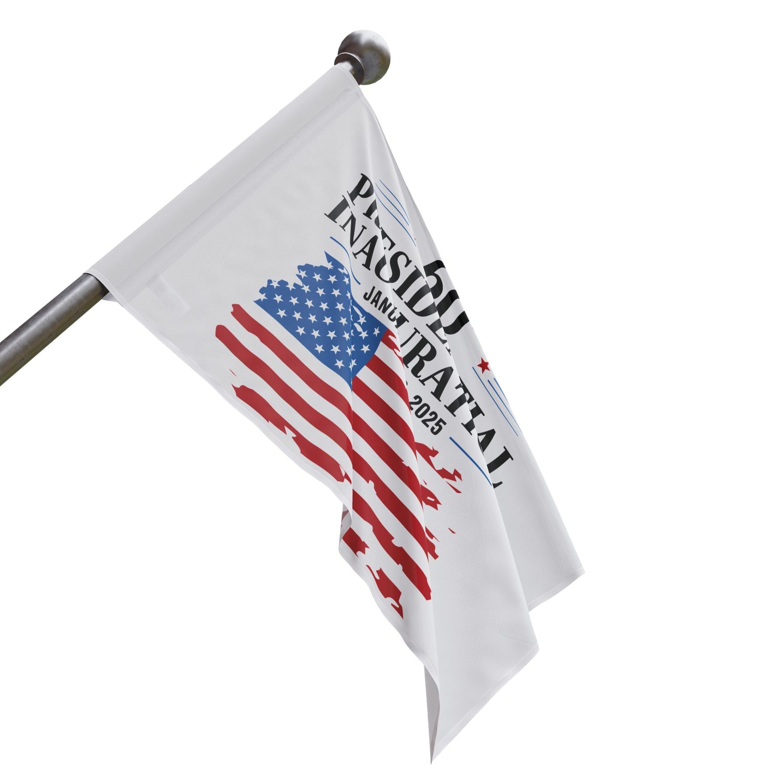 60th PRESIDENTIAL INAUGURATION FLAG JANUARY 20 2025