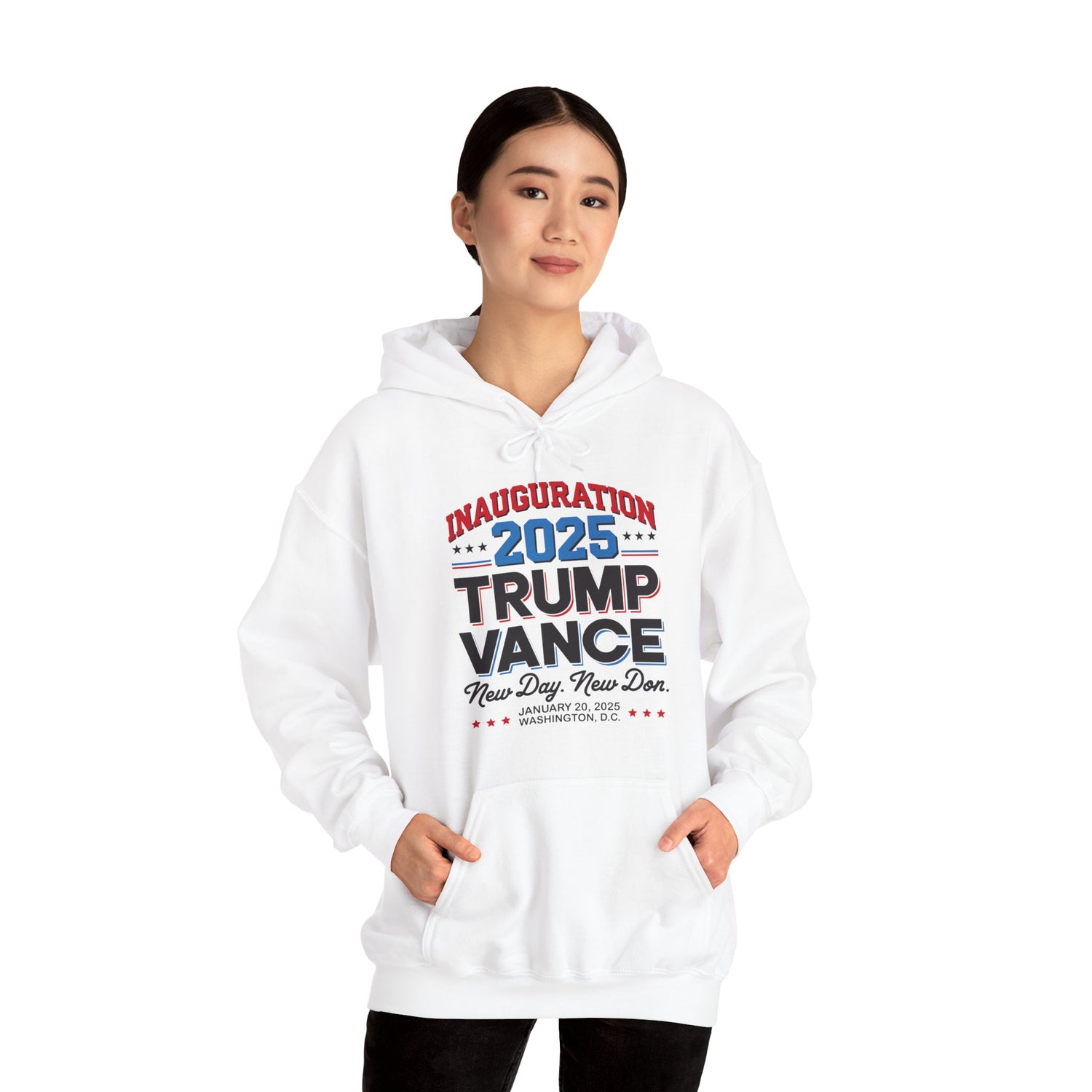 INAUGURATION 2025 TRUMP VANCE NEW DAY-NEW DON Unisex Heavy Blend™ Hooded Sweatshirt