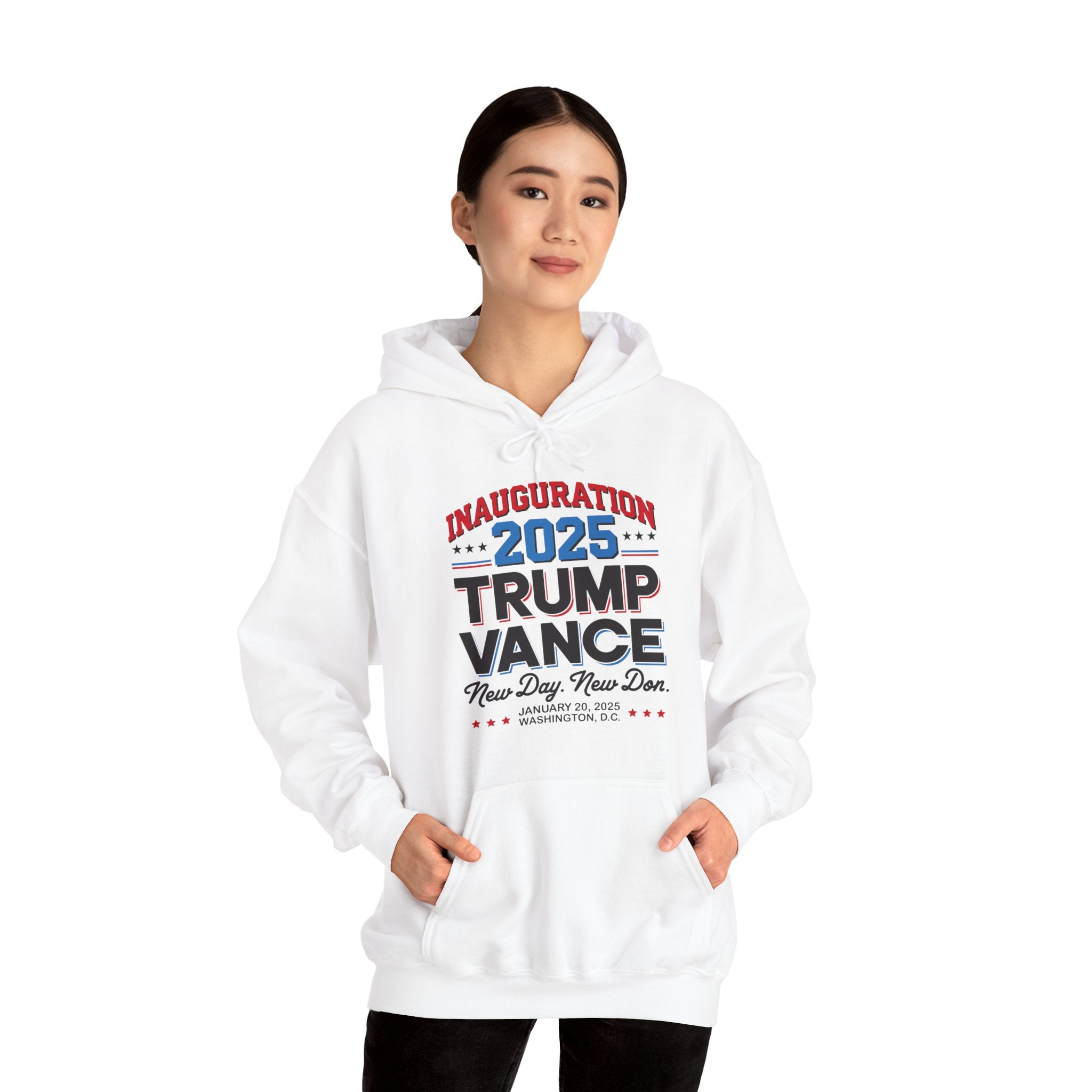 INAUGURATION 2025 TRUMP VANCE NEW DAY-NEW DON Unisex Heavy Blend™ Hooded Sweatshirt