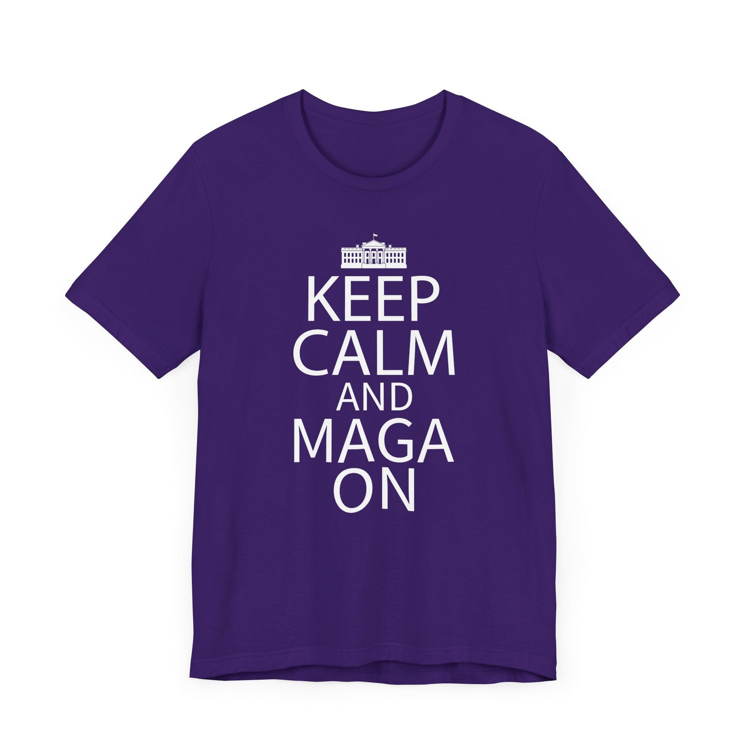 KEEP CALM MAGA ON Unisex Jersey Short Sleeve Tee