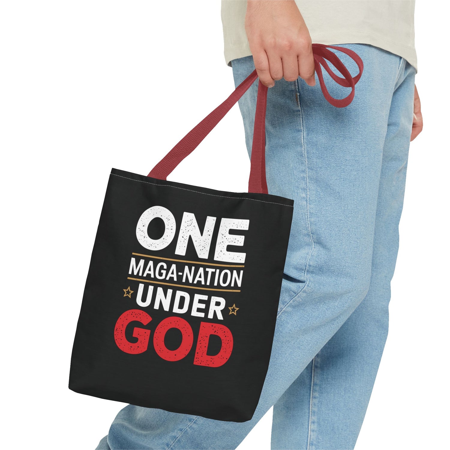 ONE-MAGA NATION UNDER GOD Tote Bag (AOP)