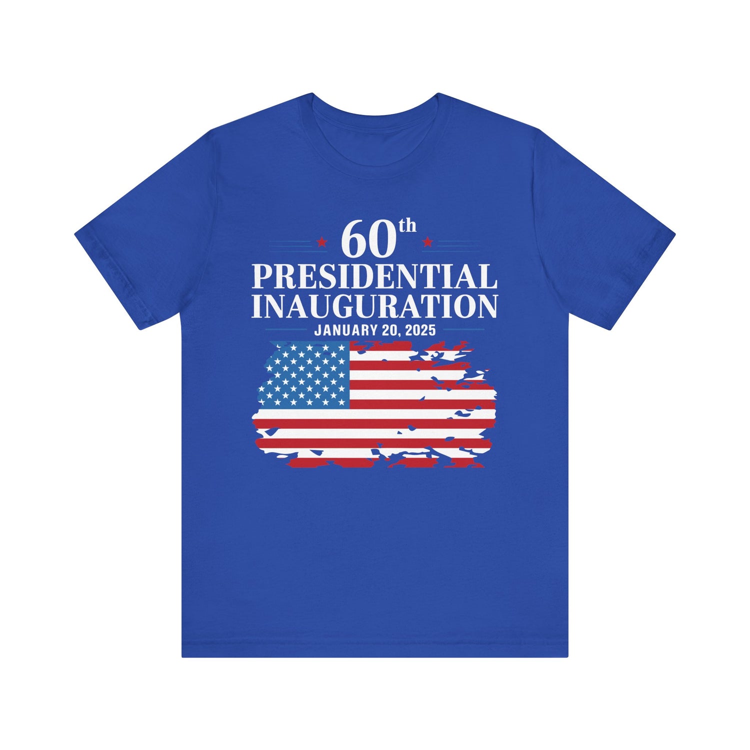 TRUMP VANCE 60TH PRESIDENTIAL INAUGURATION COMMEMORATIVE Unisex Jersey Short Sleeve Tee