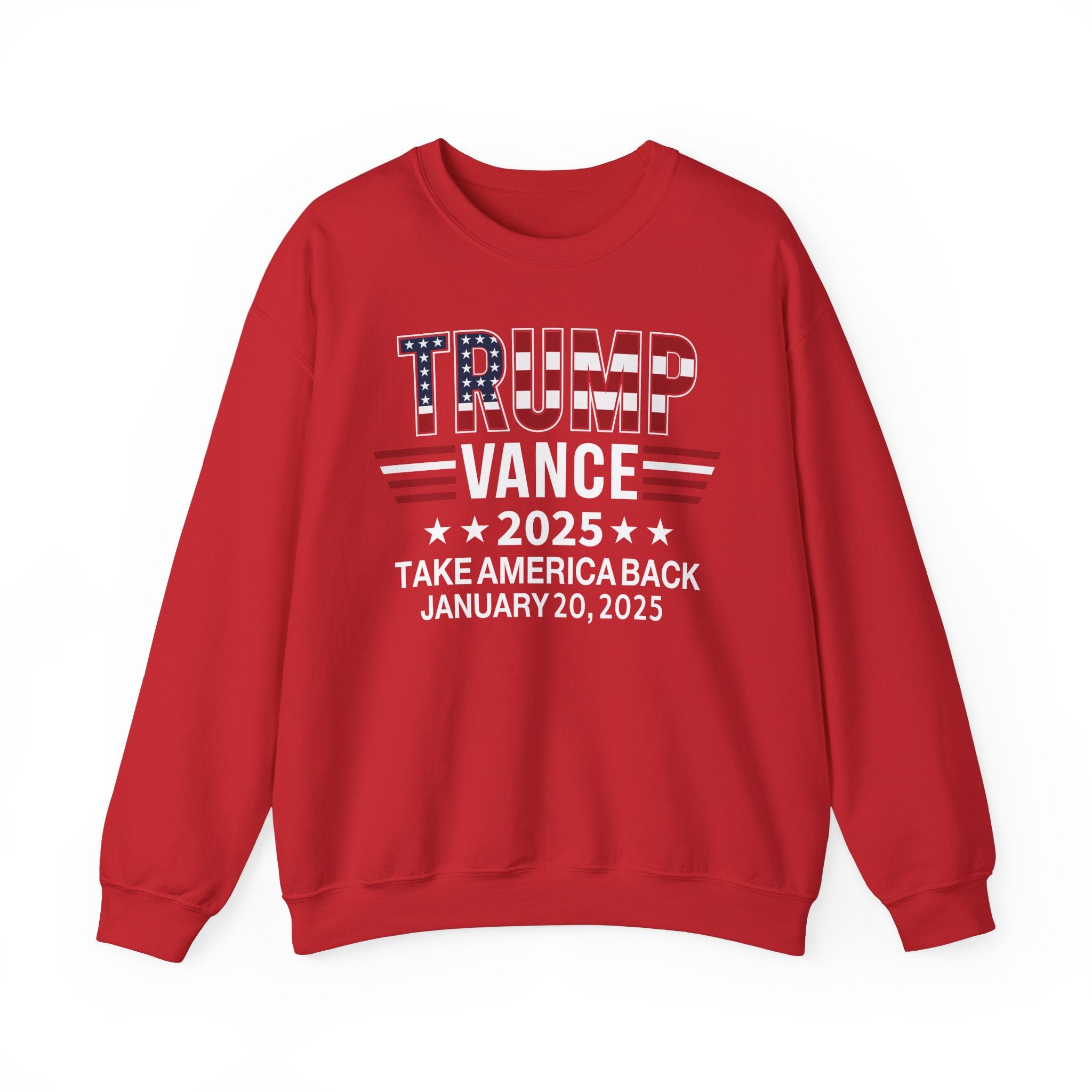 TRUMP VANCE TAKE AMERICA BACK JANUARY 2025 INAUGURATION Unisex Heavy Blend™ Crewneck Sweatshirt