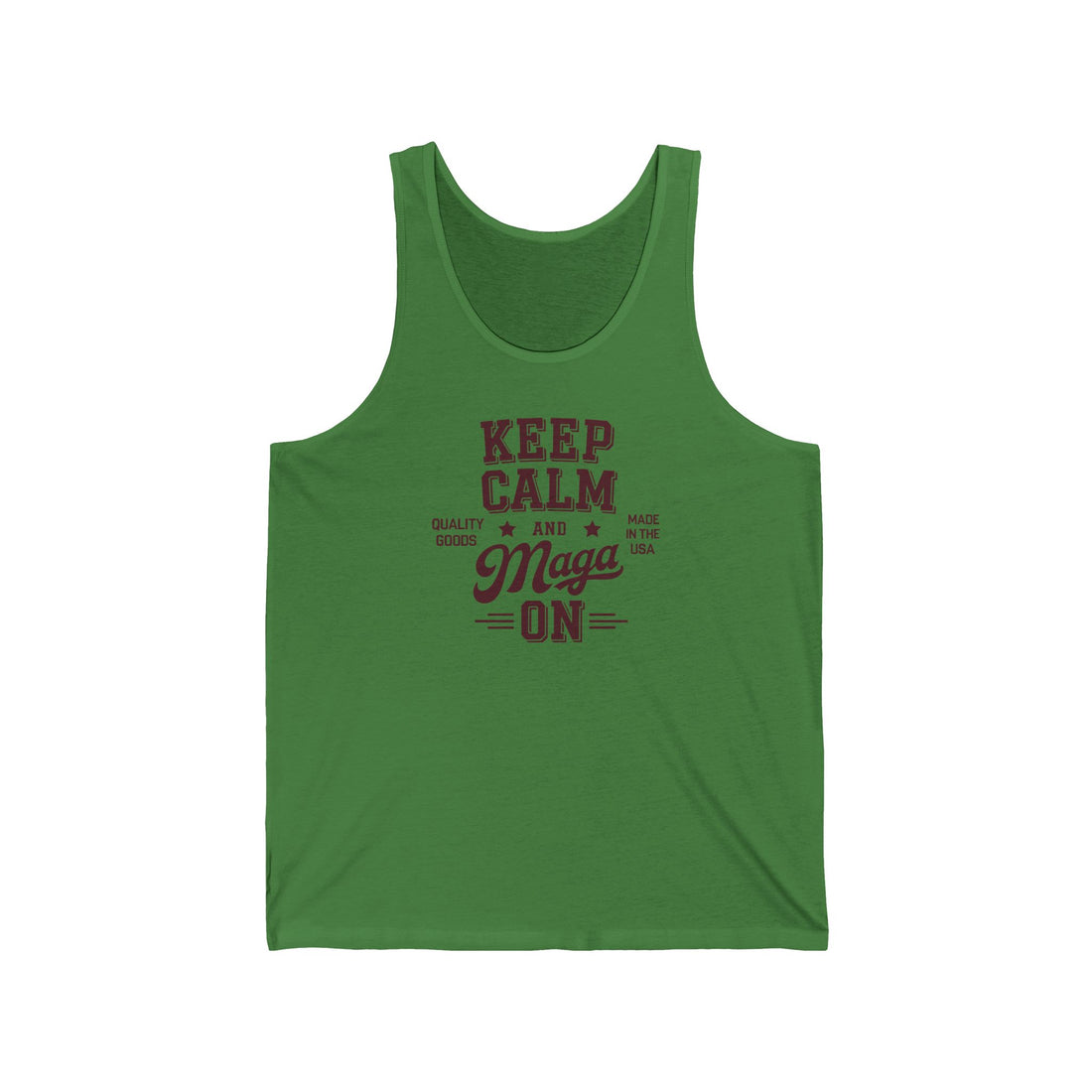 KEEP CALM AND MAGA ON MEN&