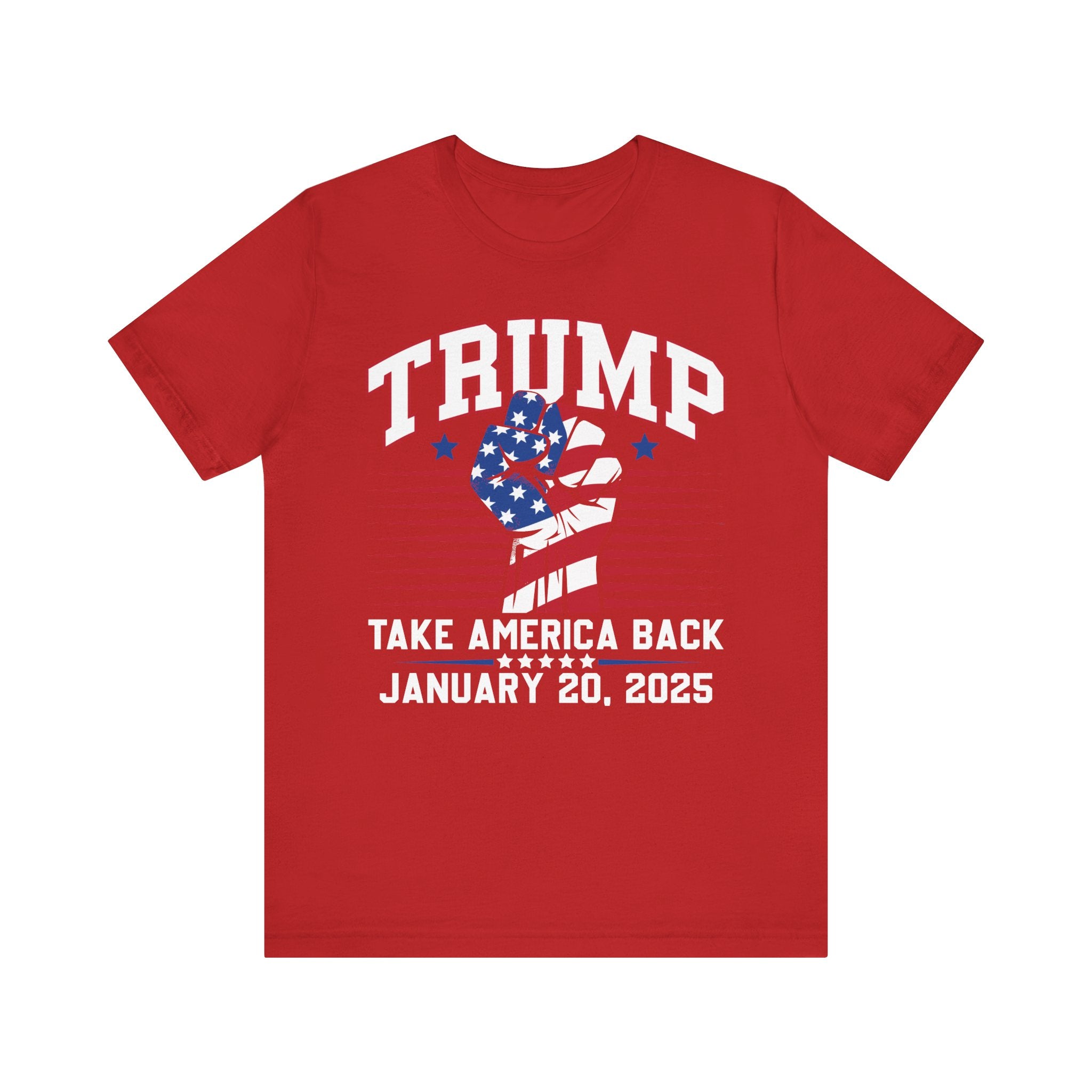 TRUMP TAKE AMERICA BACK JANUARY 20 2025 COMMEMORATIVE INAUGURATION Unisex Jersey Short Sleeve Tee