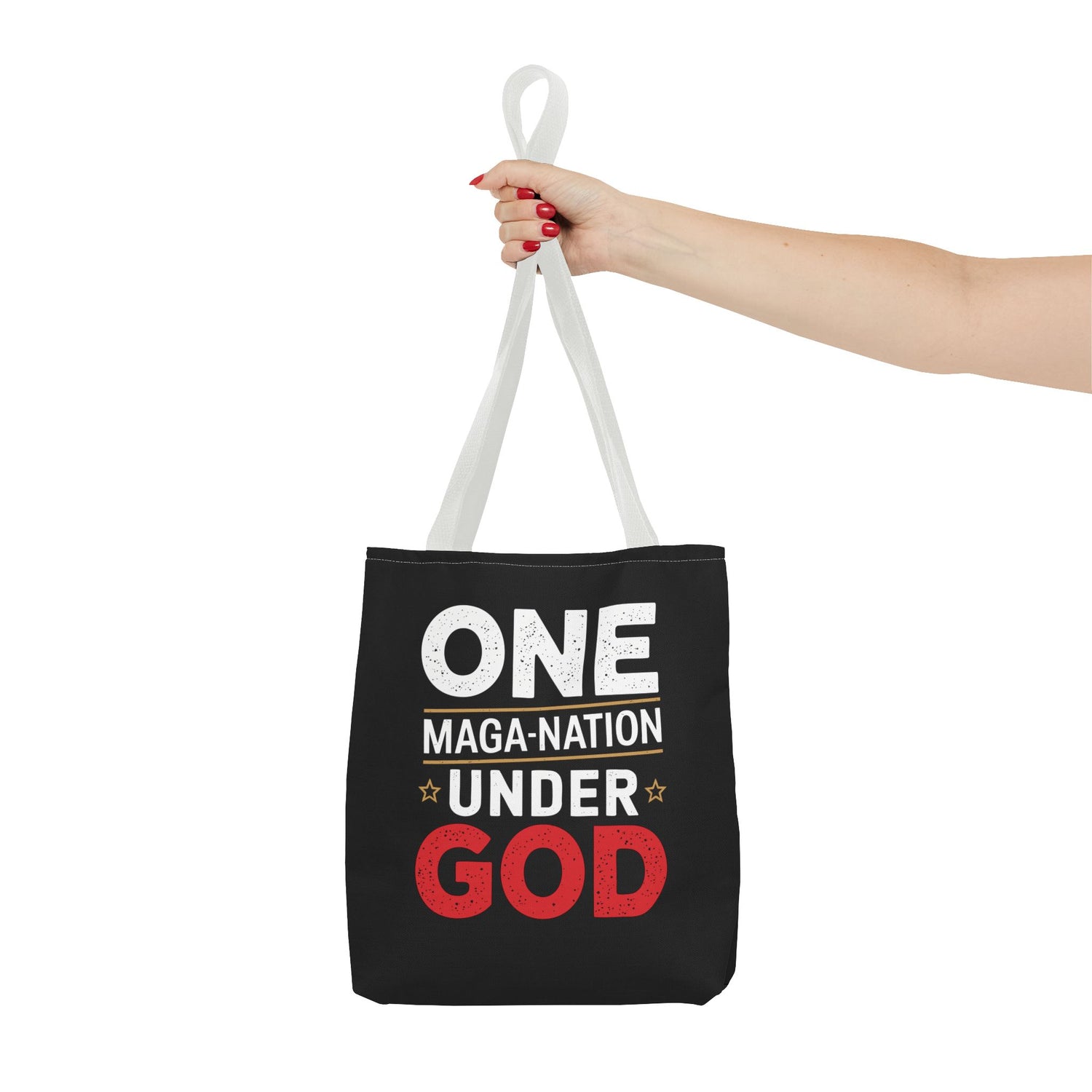 ONE-MAGA NATION UNDER GOD Tote Bag (AOP)