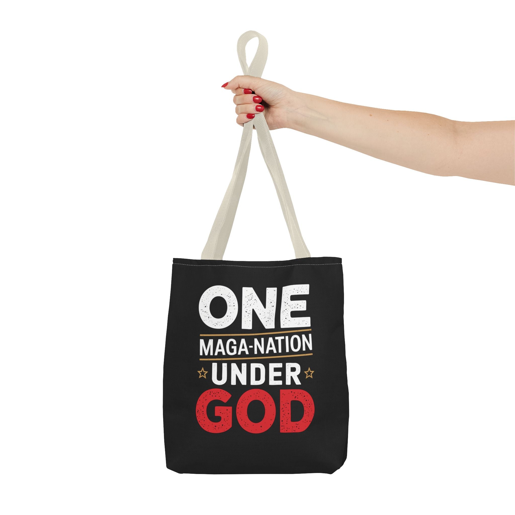 ONE-MAGA NATION UNDER GOD Tote Bag (AOP)