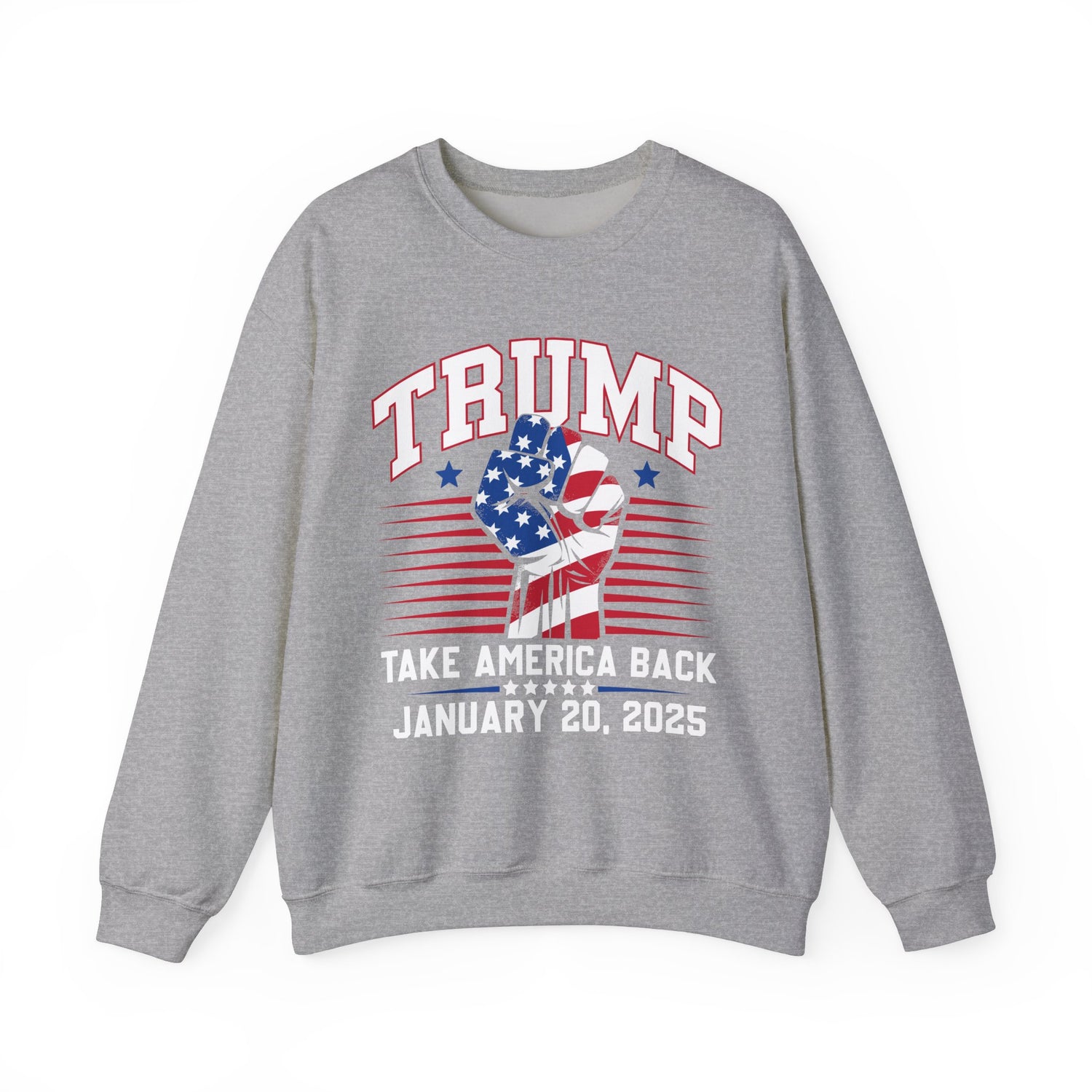 TRUMP TAKE AMERICA BACK JANUARY 2025 INAUGURATION Unisex Heavy Blend™ Crewneck Sweatshirt