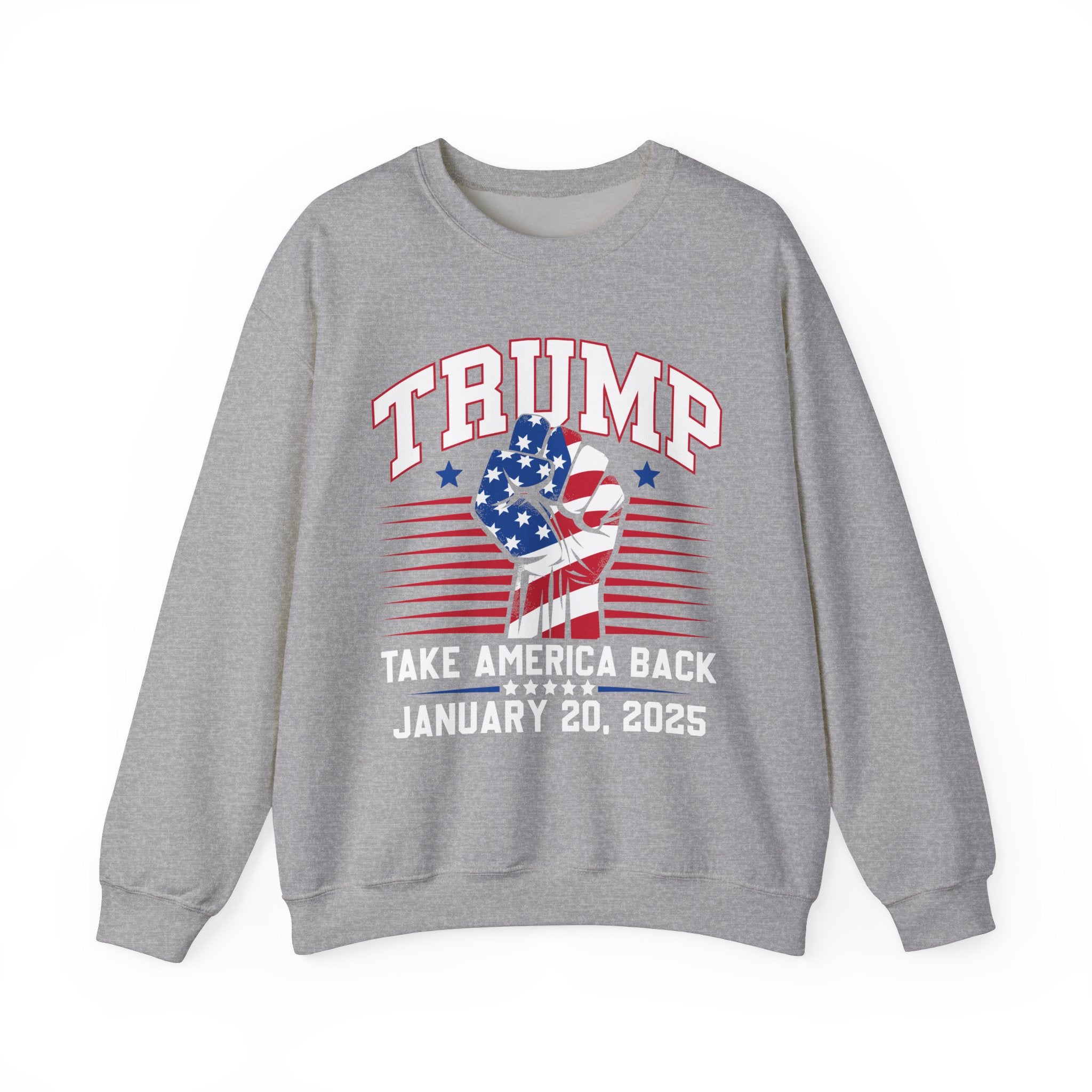 TRUMP TAKE AMERICA BACK JANUARY 2025 INAUGURATION Unisex Heavy Blend™ Crewneck Sweatshirt