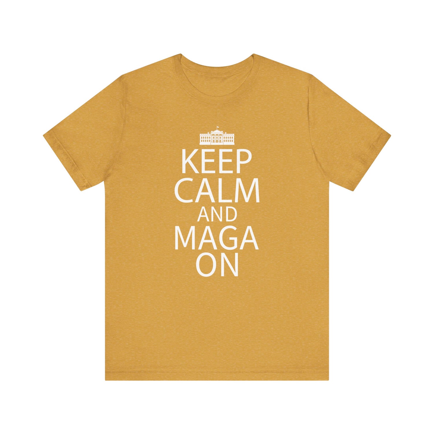 KEEP CALM MAGA ON Unisex Jersey Short Sleeve Tee