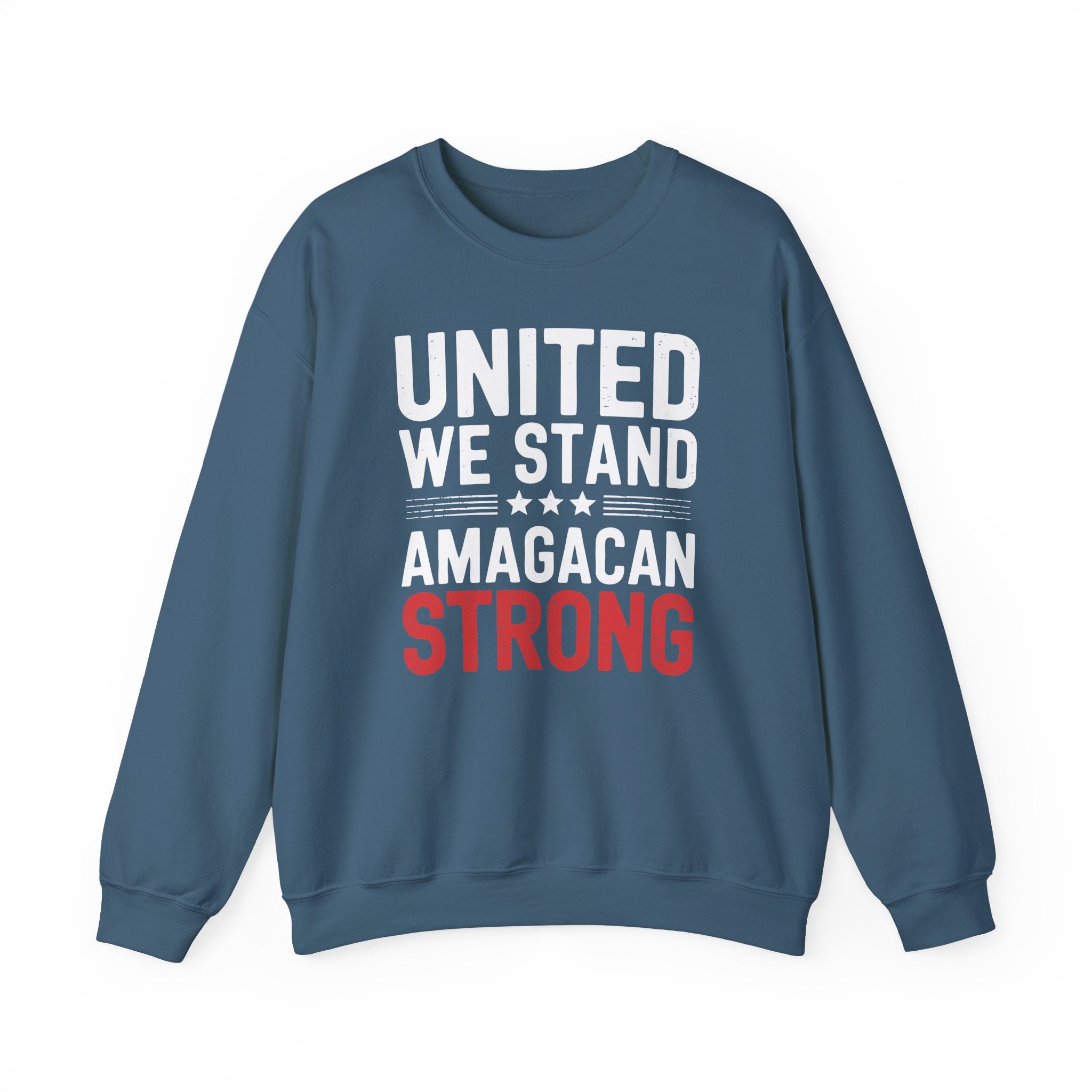 UNITED WE STAND AMAGACAN STRONG Unisex Heavy Blend™ Crewneck Sweatshirt