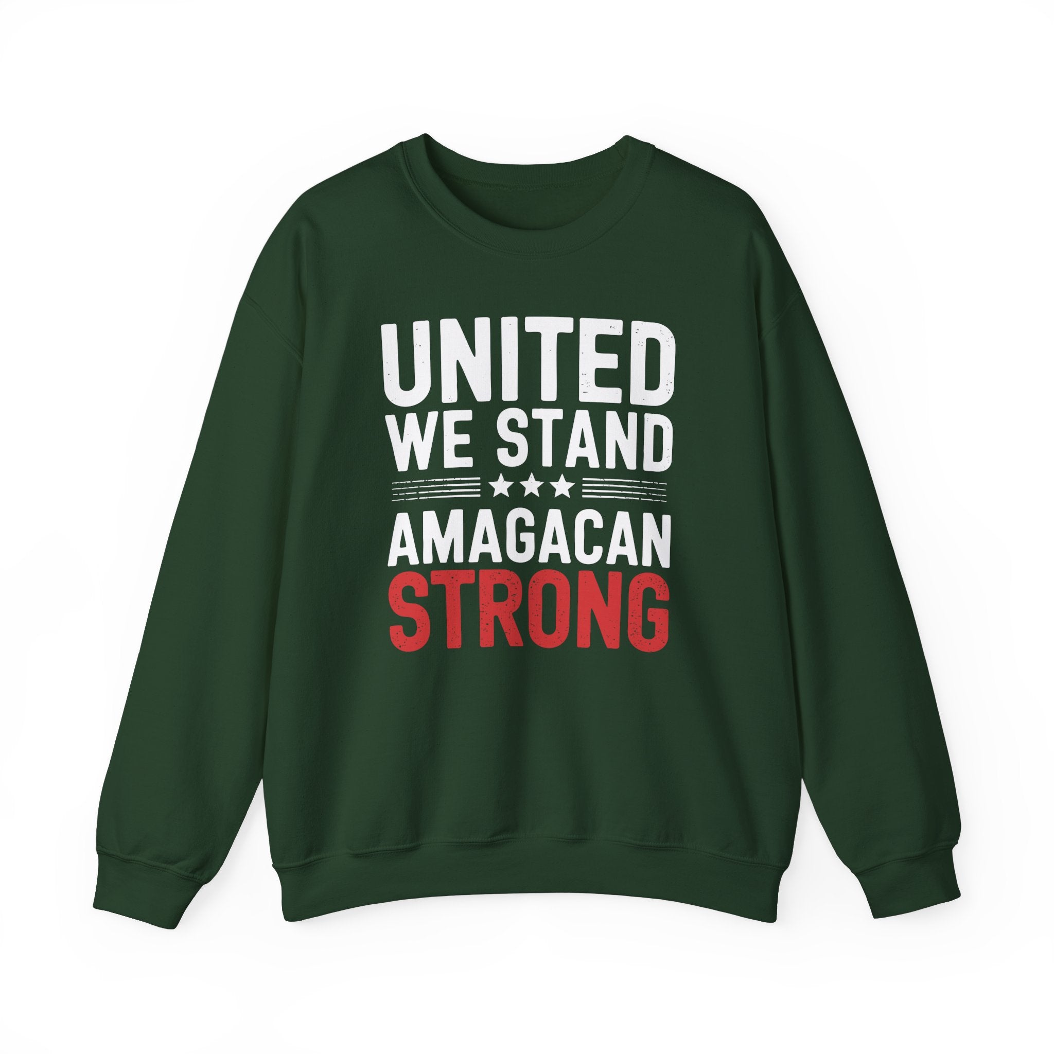 UNITED WE STAND AMAGACAN STRONG Unisex Heavy Blend™ Crewneck Sweatshirt