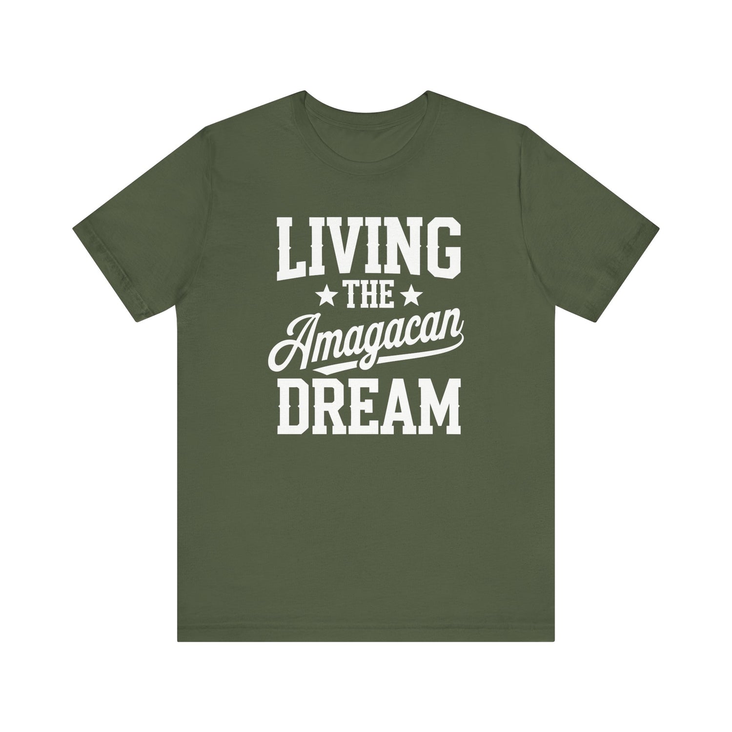 LIVING THE AMAGACAN DREAM MEN&