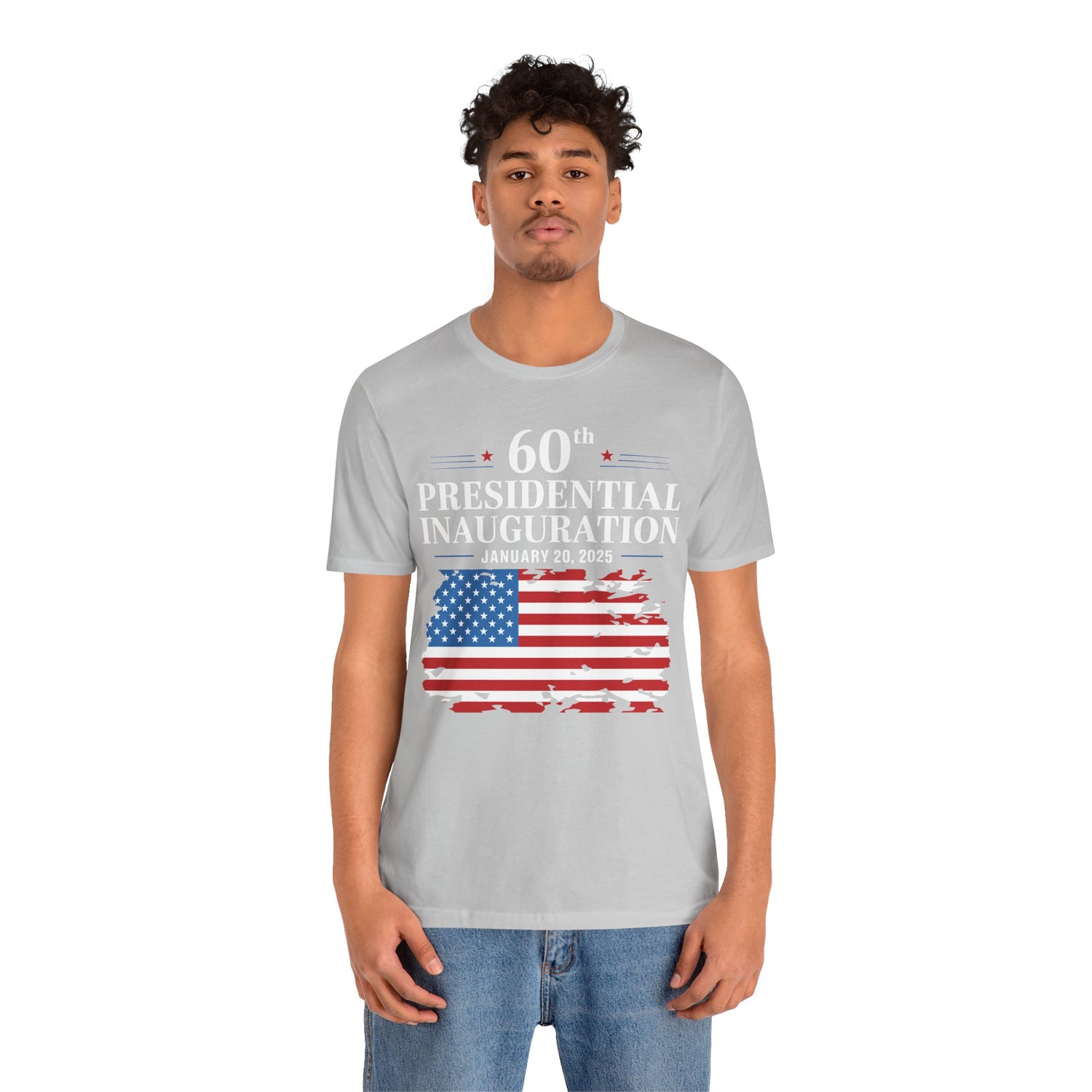 TRUMP VANCE 60TH PRESIDENTIAL INAUGURATION COMMEMORATIVE Unisex Jersey Short Sleeve Tee
