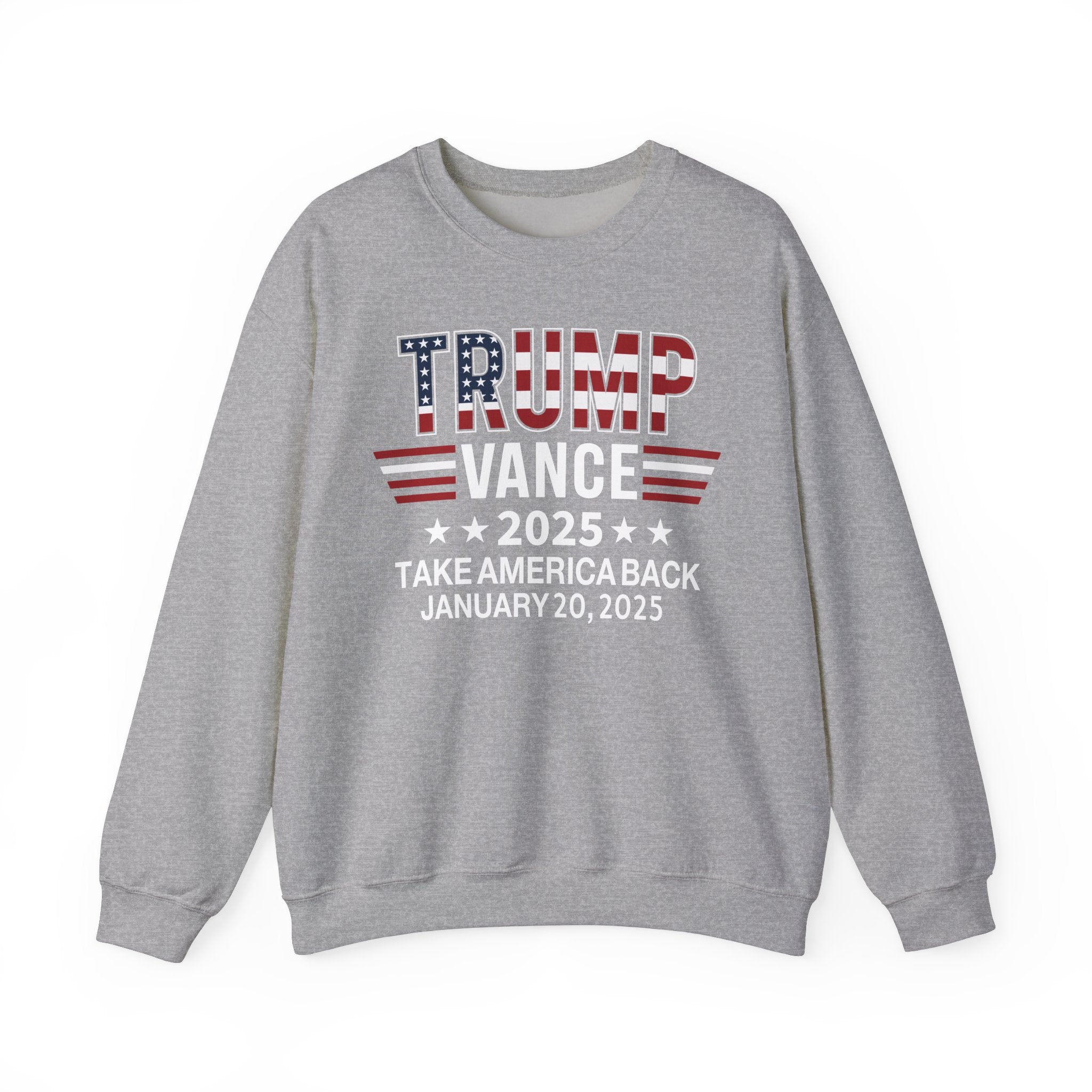 TRUMP VANCE TAKE AMERICA BACK JANUARY 2025 INAUGURATION Unisex Heavy Blend™ Crewneck Sweatshirt