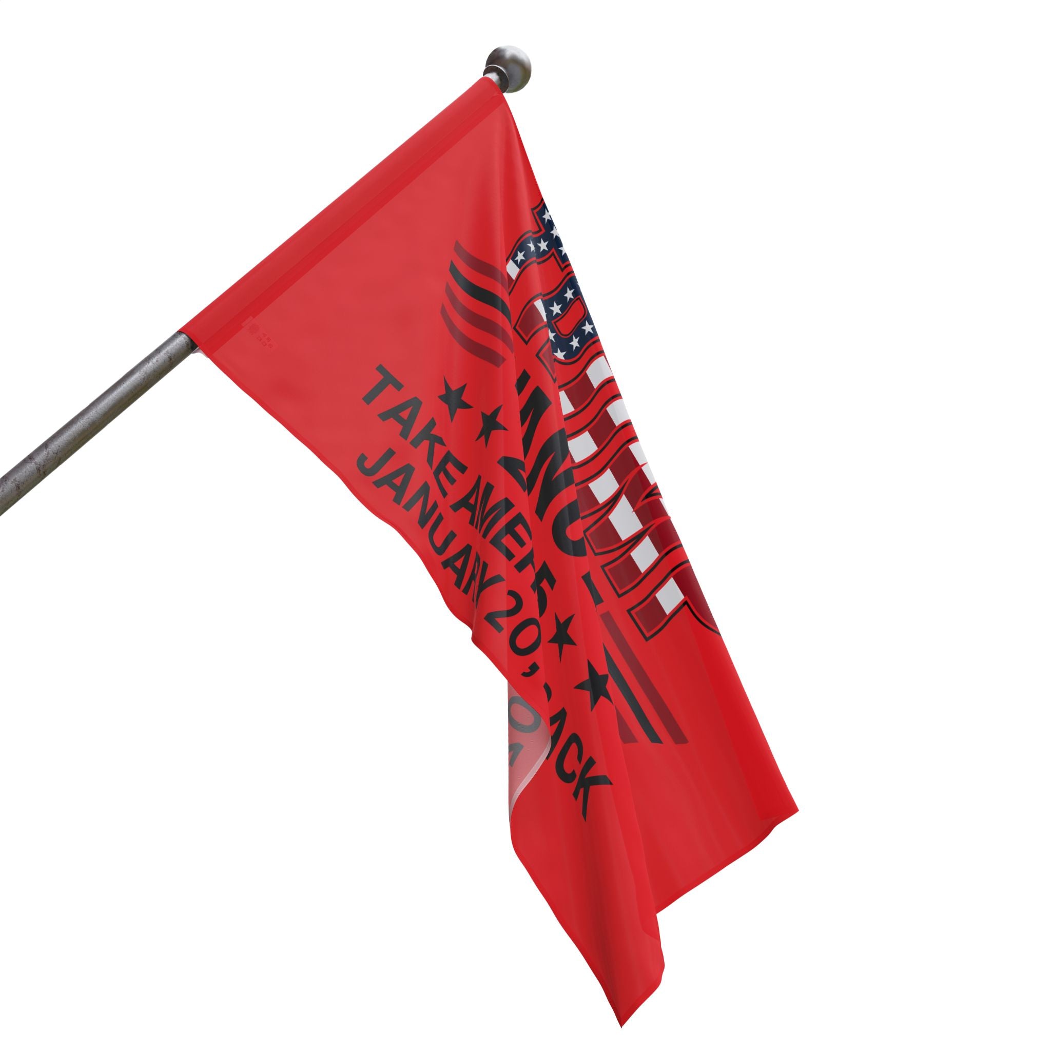 TRUMP VANCE TAKE AMERICA BACK-JANUARY 20 2025 COMMEMORATIVE Flag