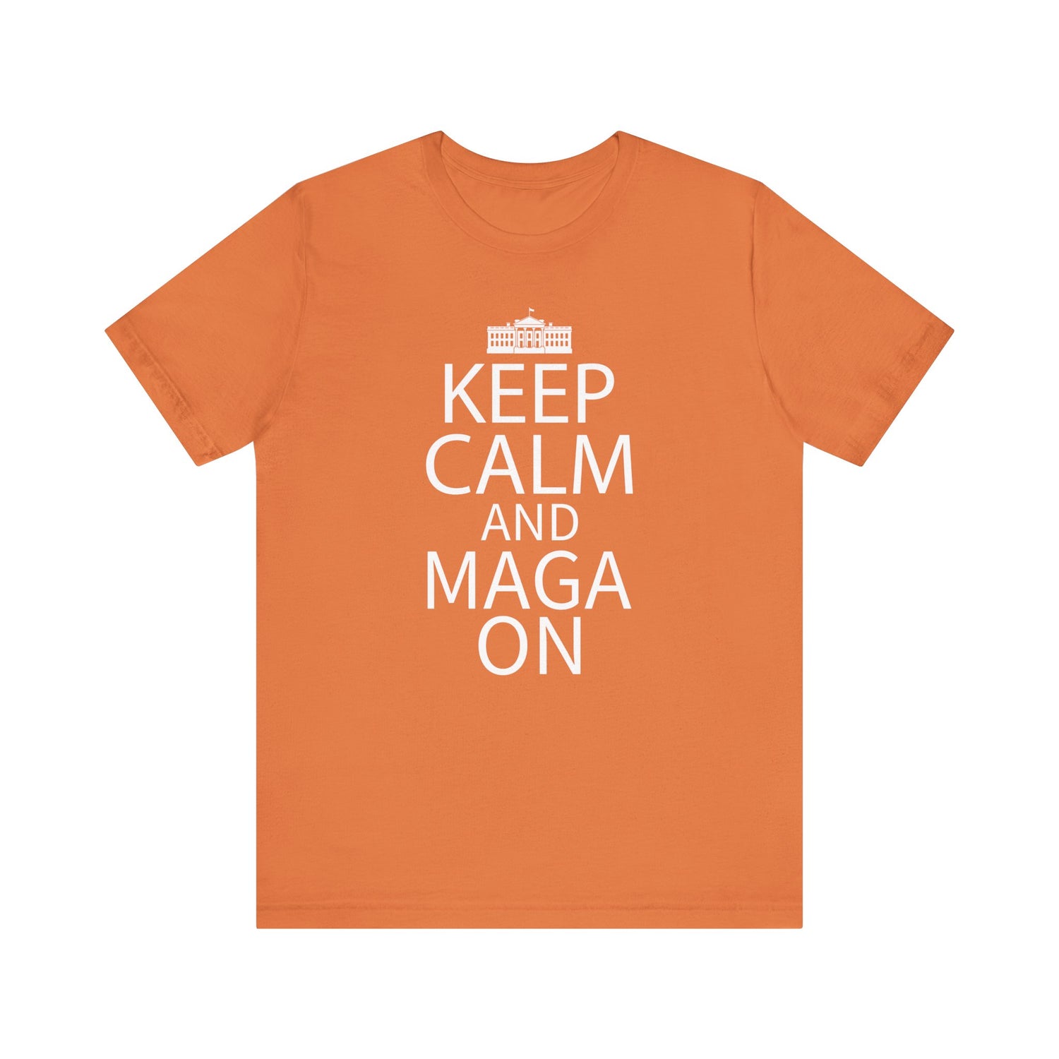 KEEP CALM MAGA ON Unisex Jersey Short Sleeve Tee