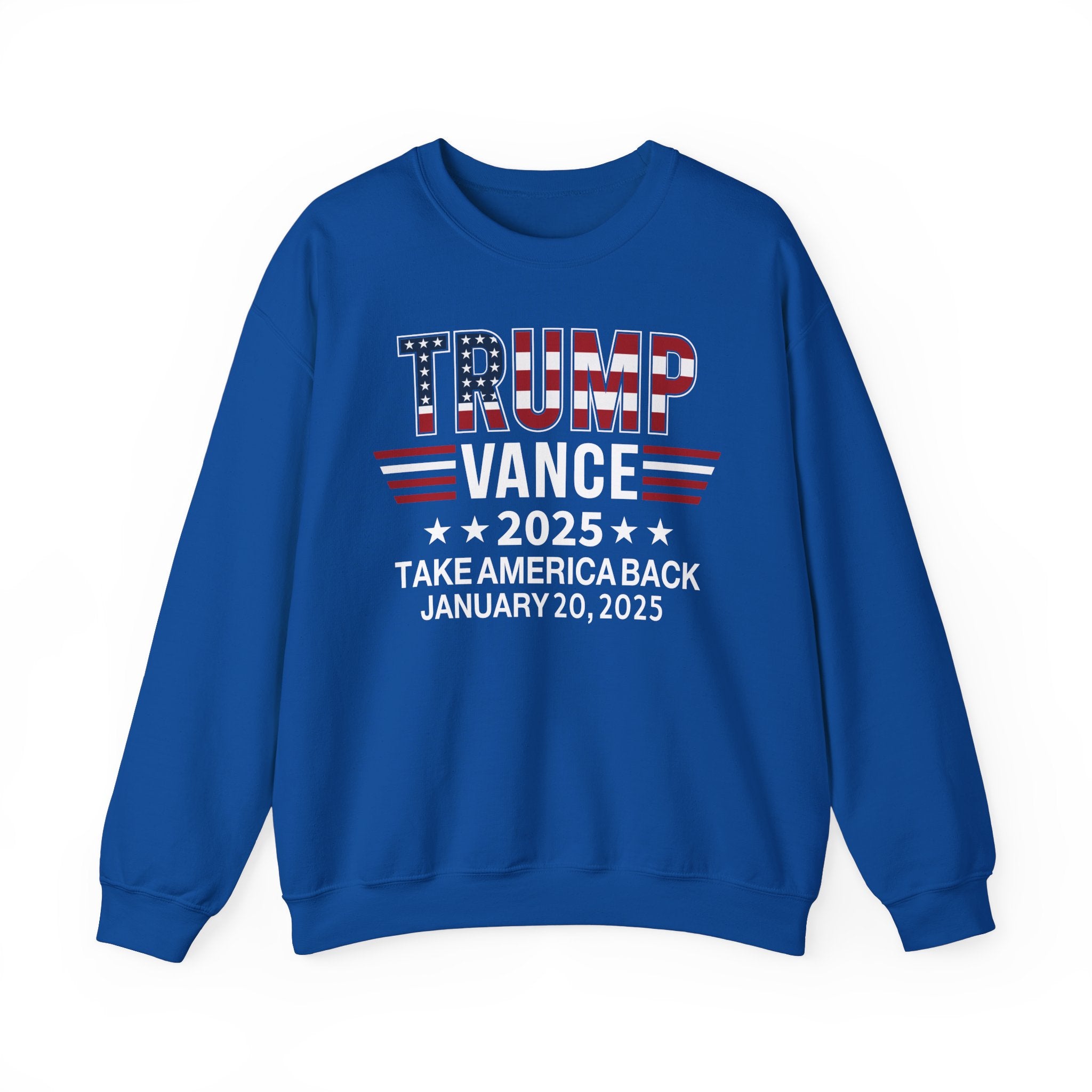 TRUMP VANCE TAKE AMERICA BACK JANUARY 2025 INAUGURATION Unisex Heavy Blend™ Crewneck Sweatshirt
