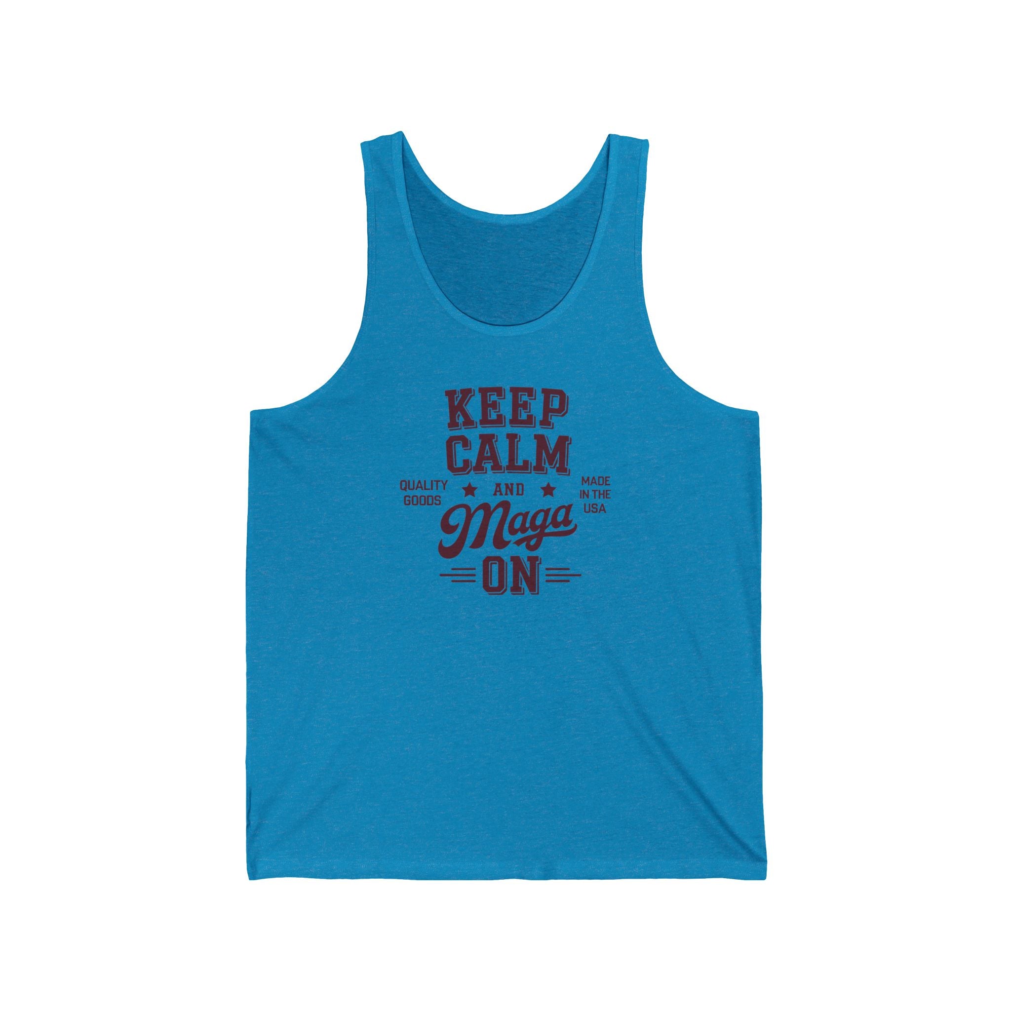 KEEP CALM AND MAGA ON MEN&