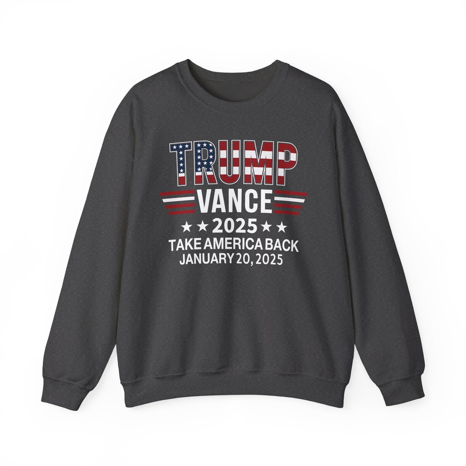 TRUMP VANCE TAKE AMERICA BACK JANUARY 2025 INAUGURATION Unisex Heavy Blend™ Crewneck Sweatshirt