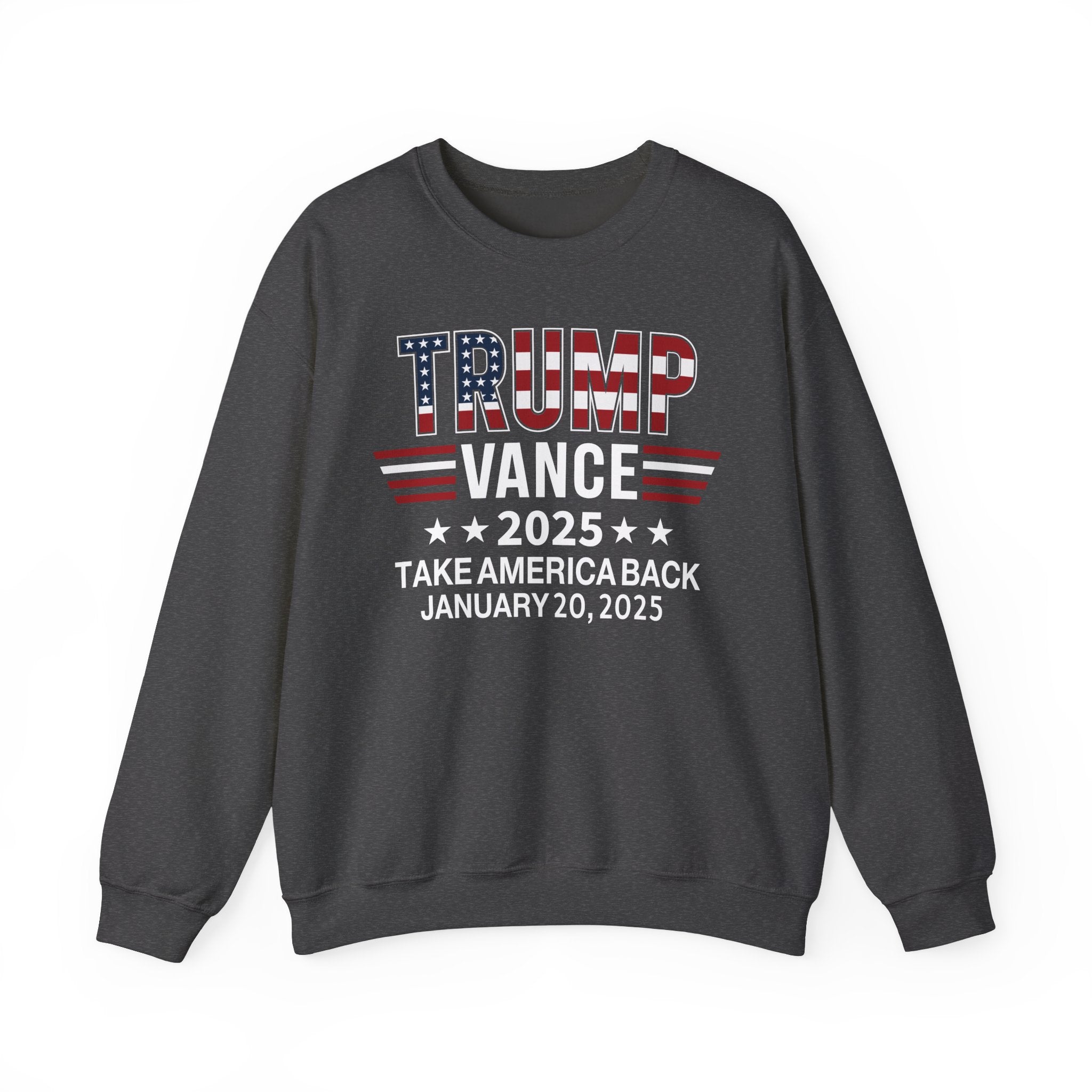 TRUMP VANCE TAKE AMERICA BACK JANUARY 2025 INAUGURATION Unisex Heavy Blend™ Crewneck Sweatshirt