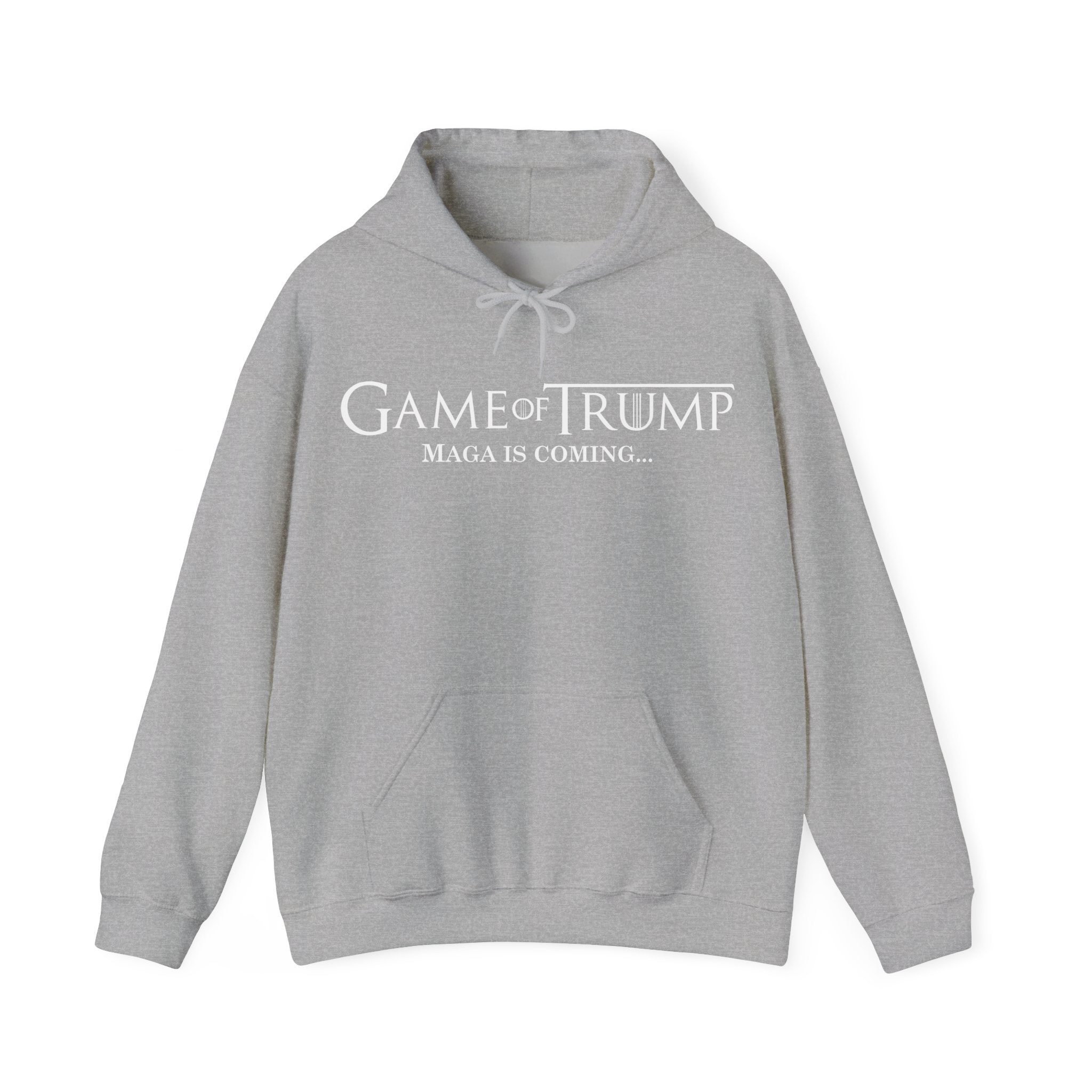 Game of Trump Hoodie - "MAGA Is Coming" Men Women Unisex Hoodie- America First!