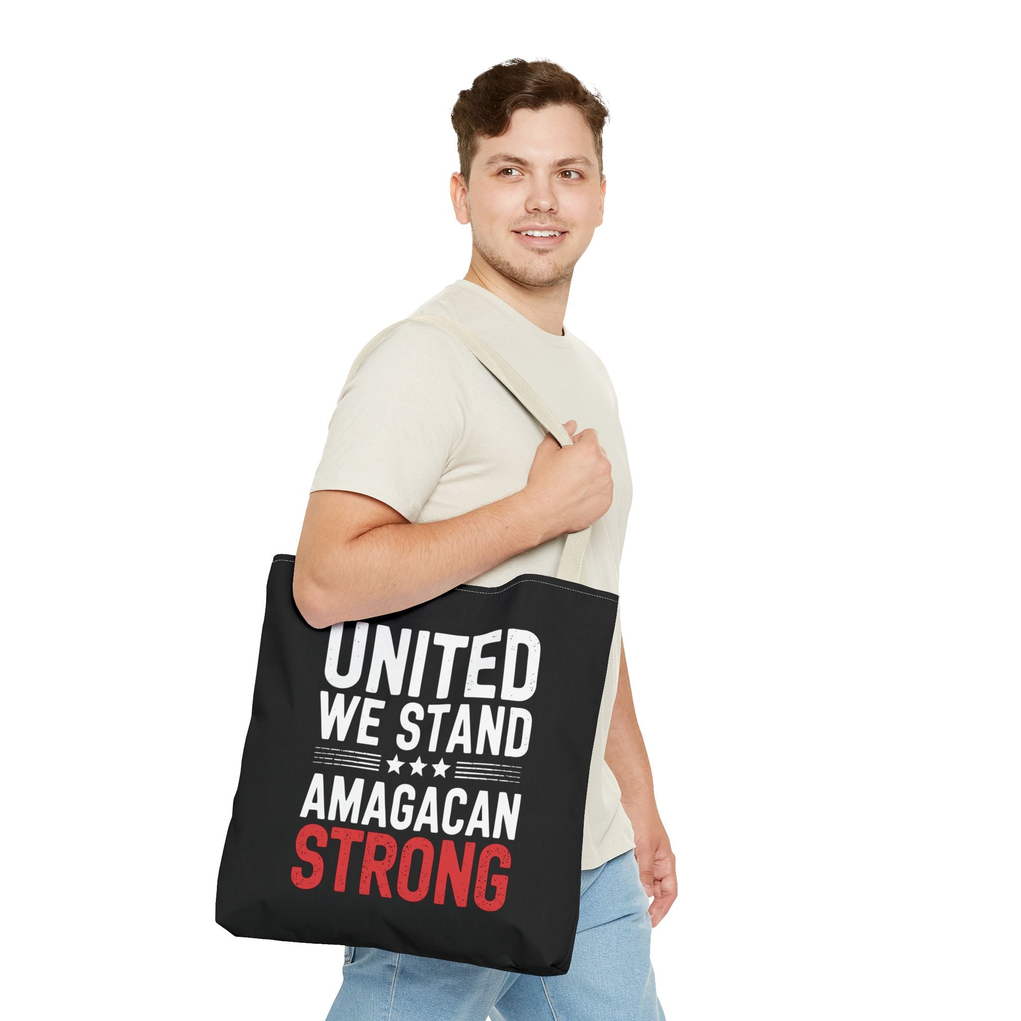 UNITED WE STAND-AMAGACAN STRONG Tote Bag (AOP)