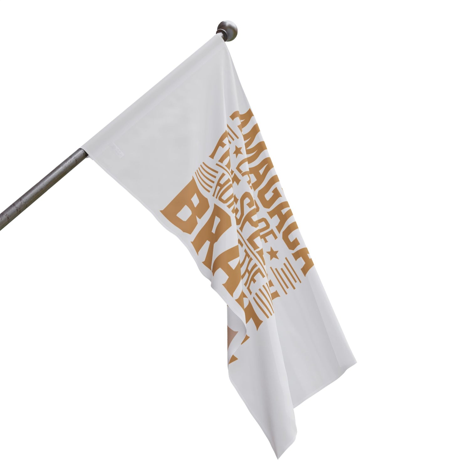 AMAGACA-LAND OF FREE-SPEECH AND HOME OF THE BRAVE Flag