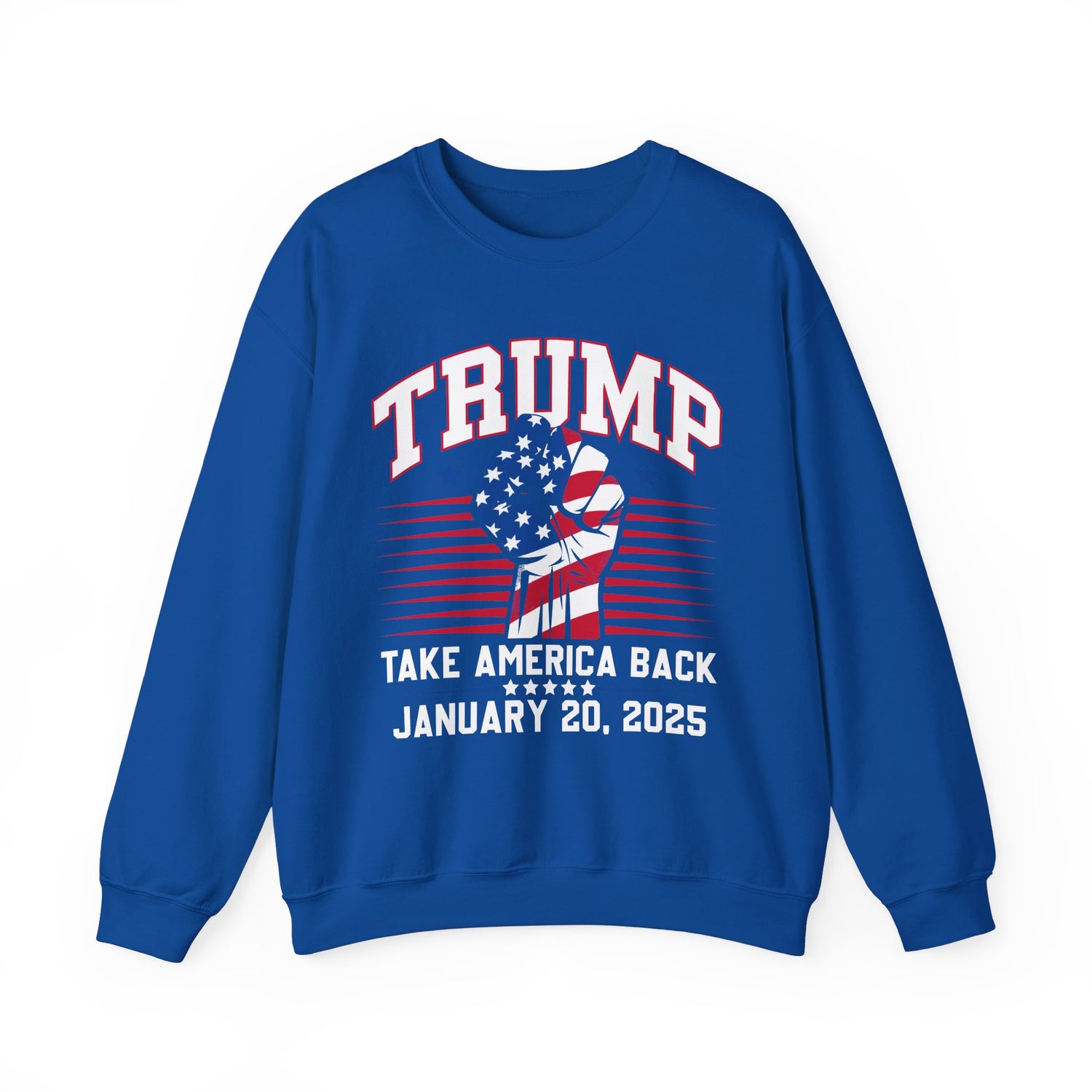 TRUMP TAKE AMERICA BACK JANUARY 2025 INAUGURATION Unisex Heavy Blend™ Crewneck Sweatshirt