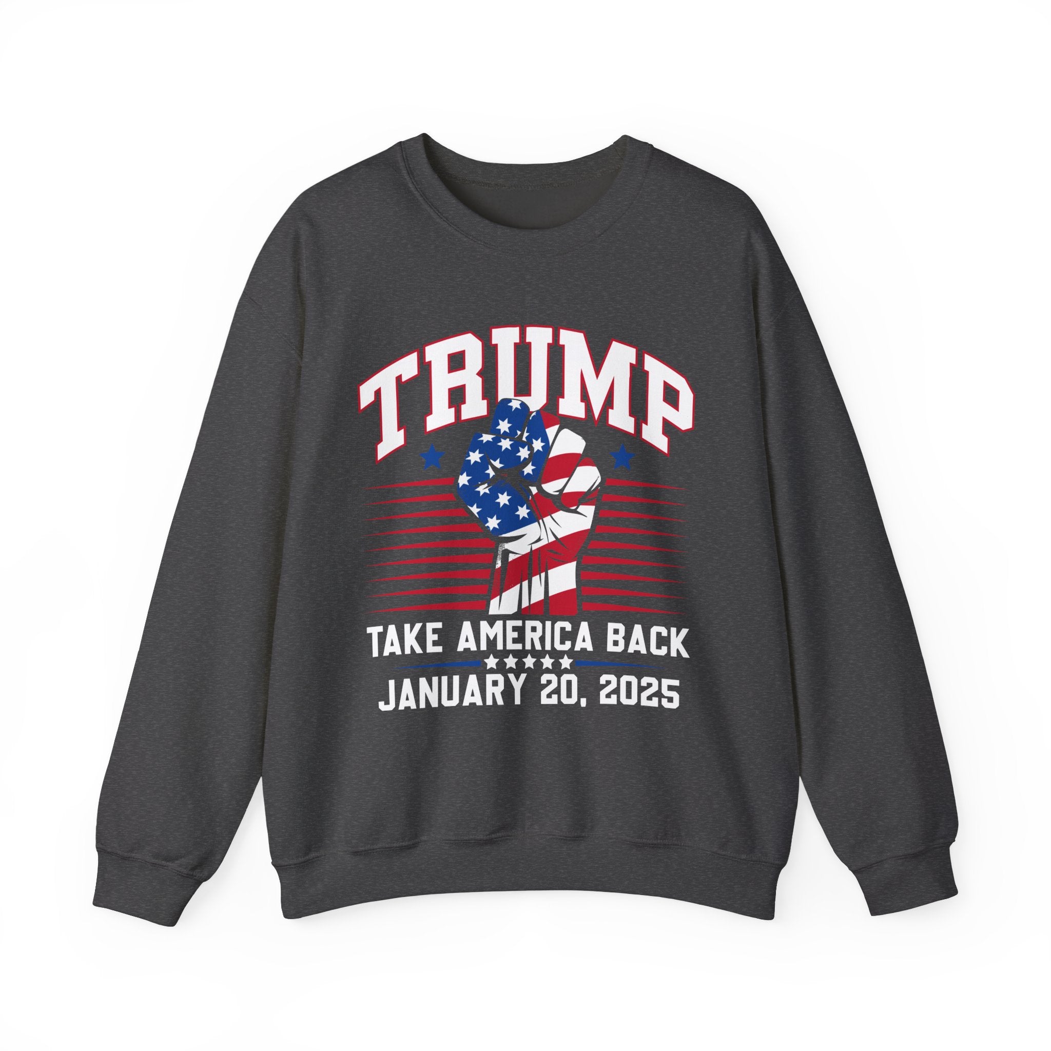 TRUMP TAKE AMERICA BACK JANUARY 2025 INAUGURATION Unisex Heavy Blend™ Crewneck Sweatshirt
