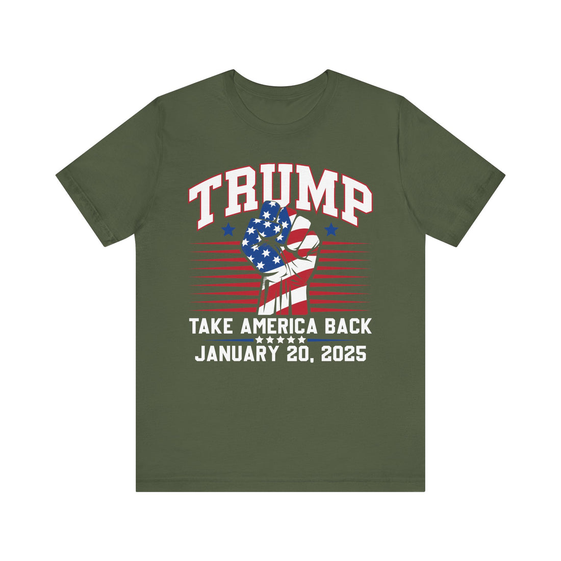 TRUMP TAKE AMERICA BACK JANUARY 20 2025 COMMEMORATIVE INAUGURATION Unisex Jersey Short Sleeve Tee